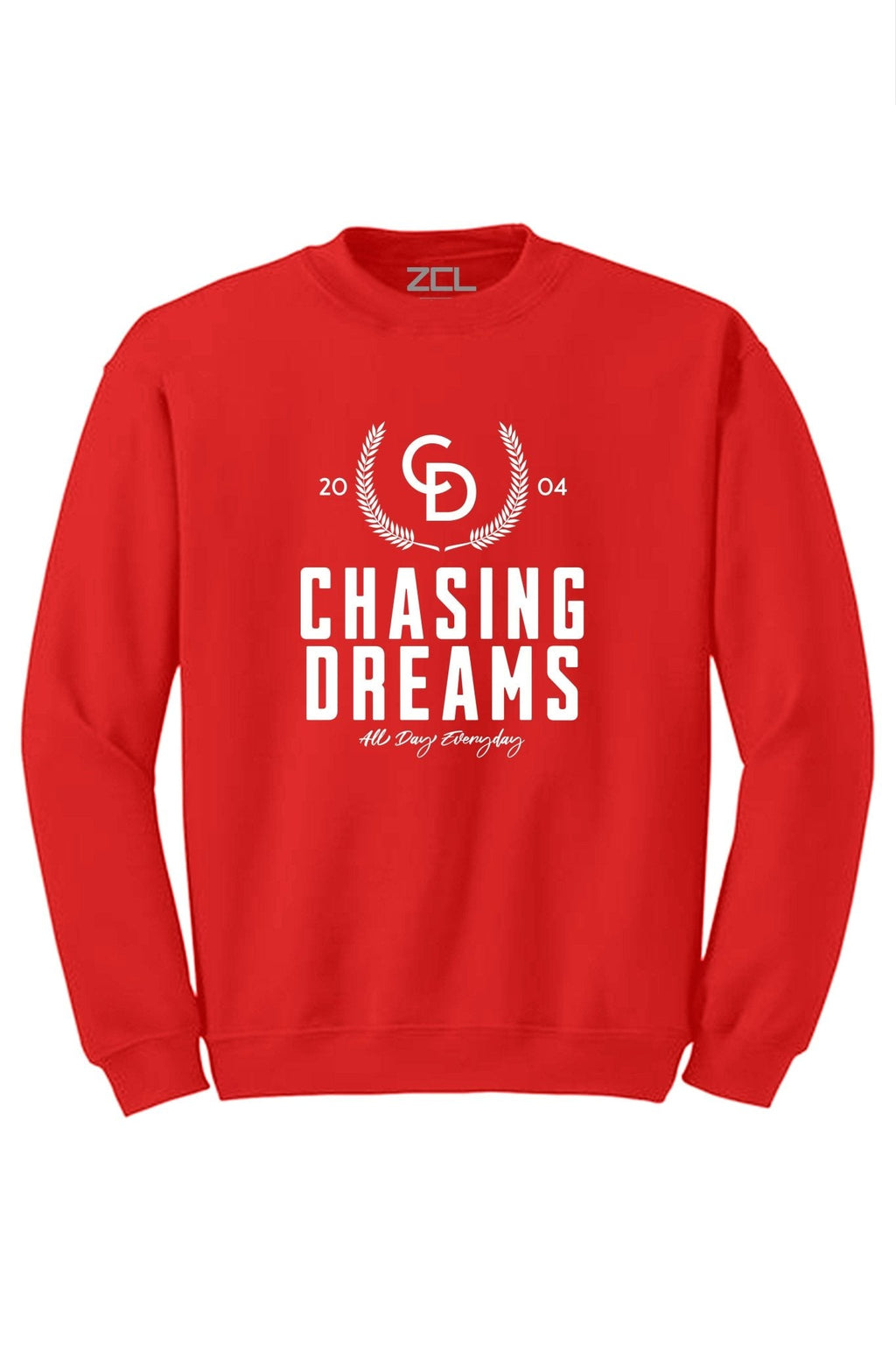 Chasing Dreams Crewneck Sweatshirt (White Logo)