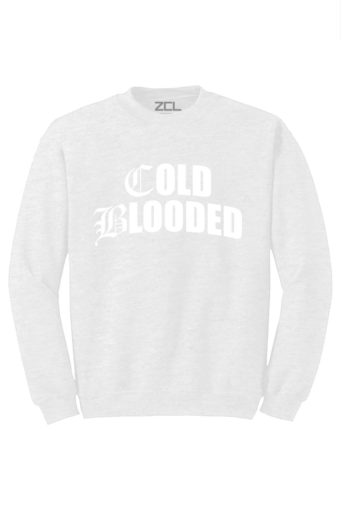 Cold Blooded Crewneck Sweatshirt (White Logo)