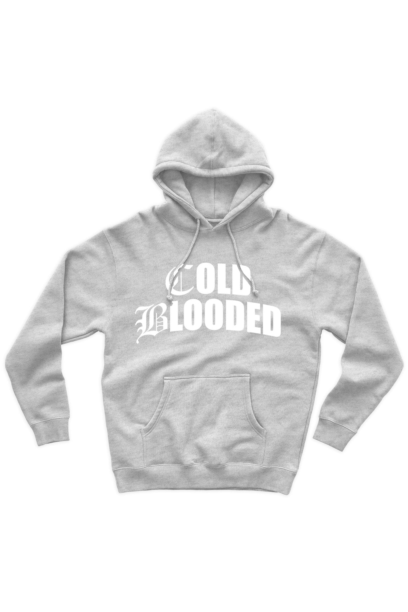 Cold Blooded Hoodie (White Logo)