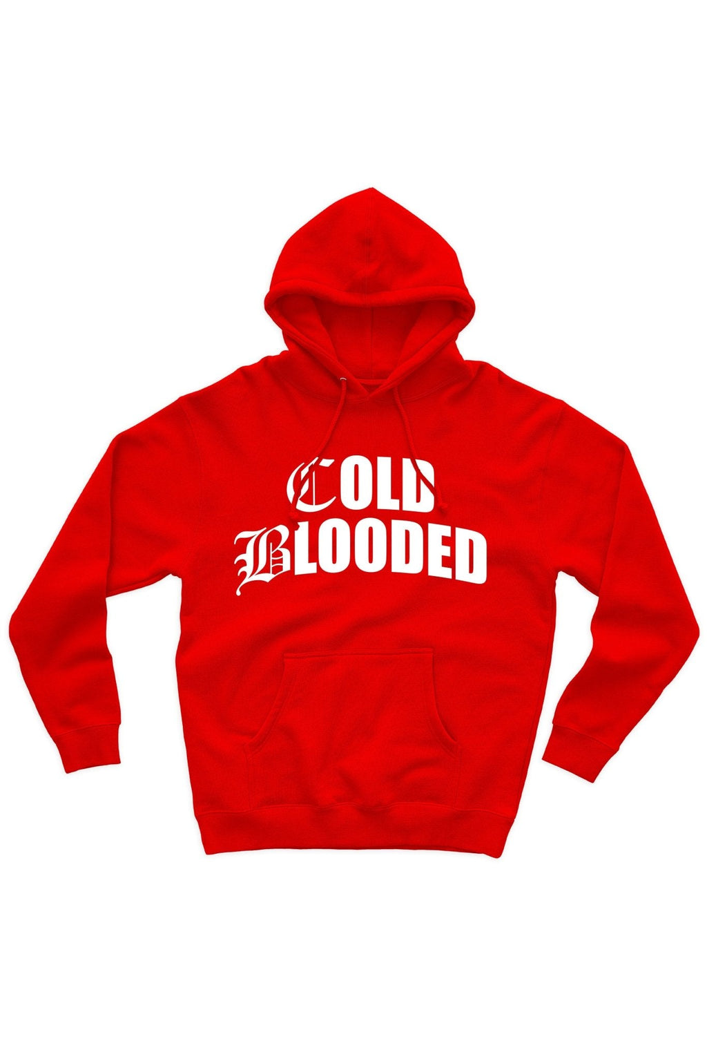 Cold Blooded Hoodie (White Logo)