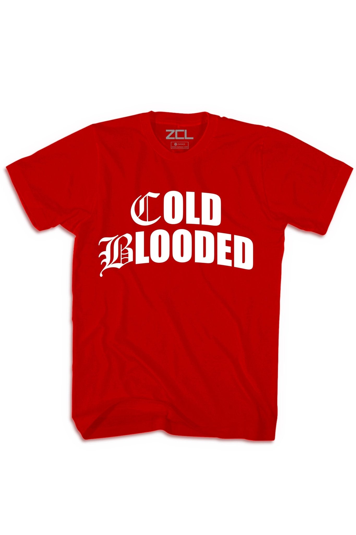 Cold Blooded Tee (White Logo)