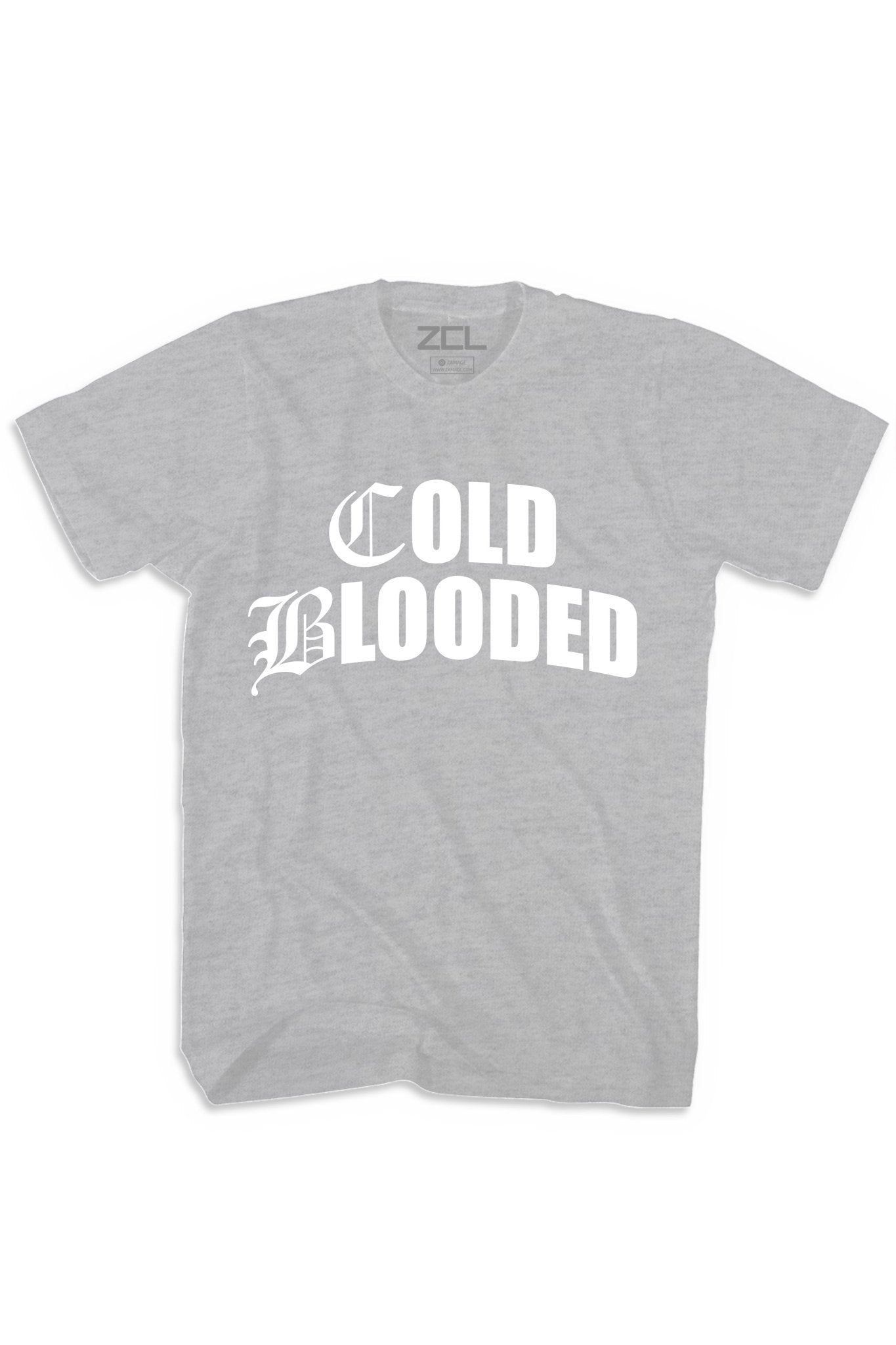 Cold Blooded Tee (White Logo)