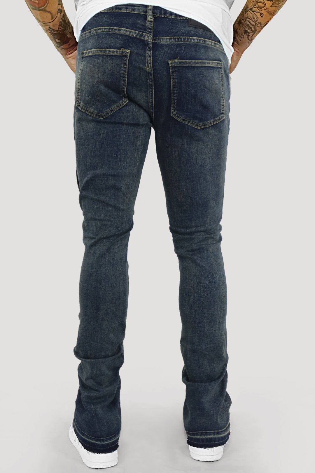 Dropcut Stacked Denim (Blue Wash) (M8525D)
