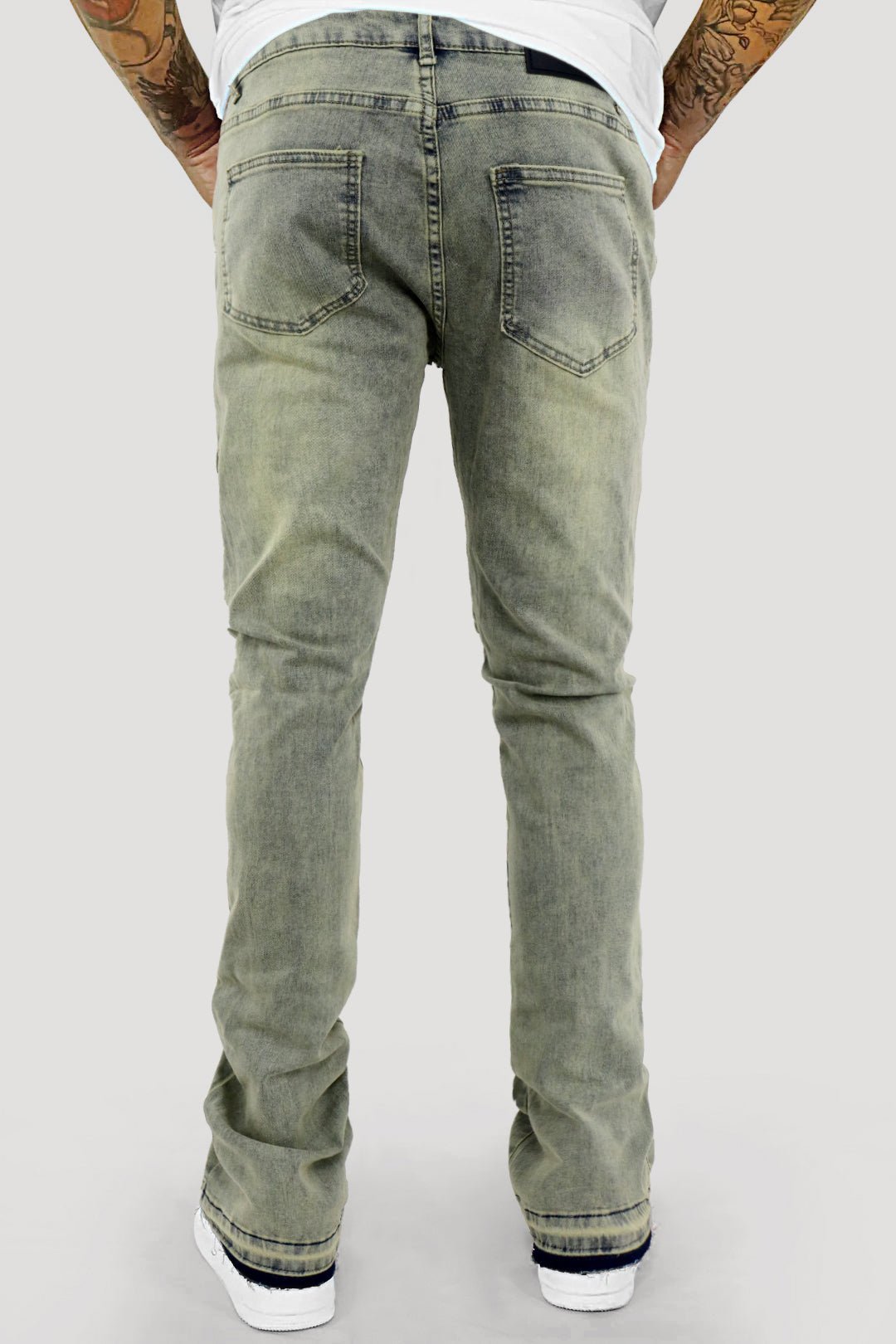 Dropcut Stacked Denim (Dirty Vintage) (M8525D)