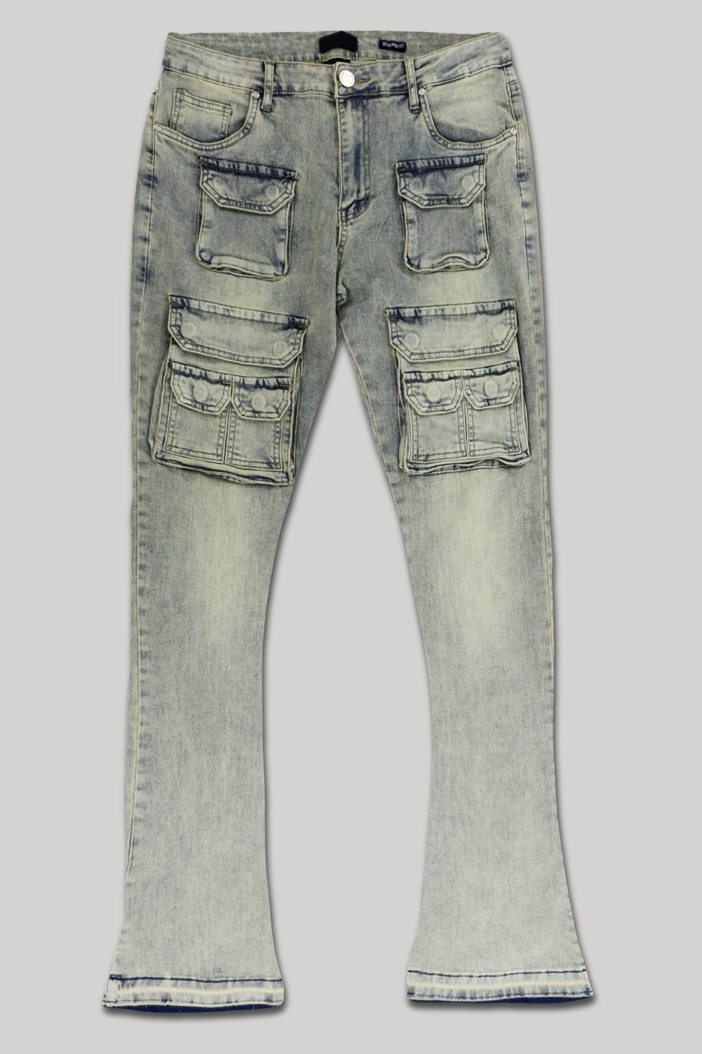 Dropcut Stacked Denim (Dirty Vintage) (M8525D)