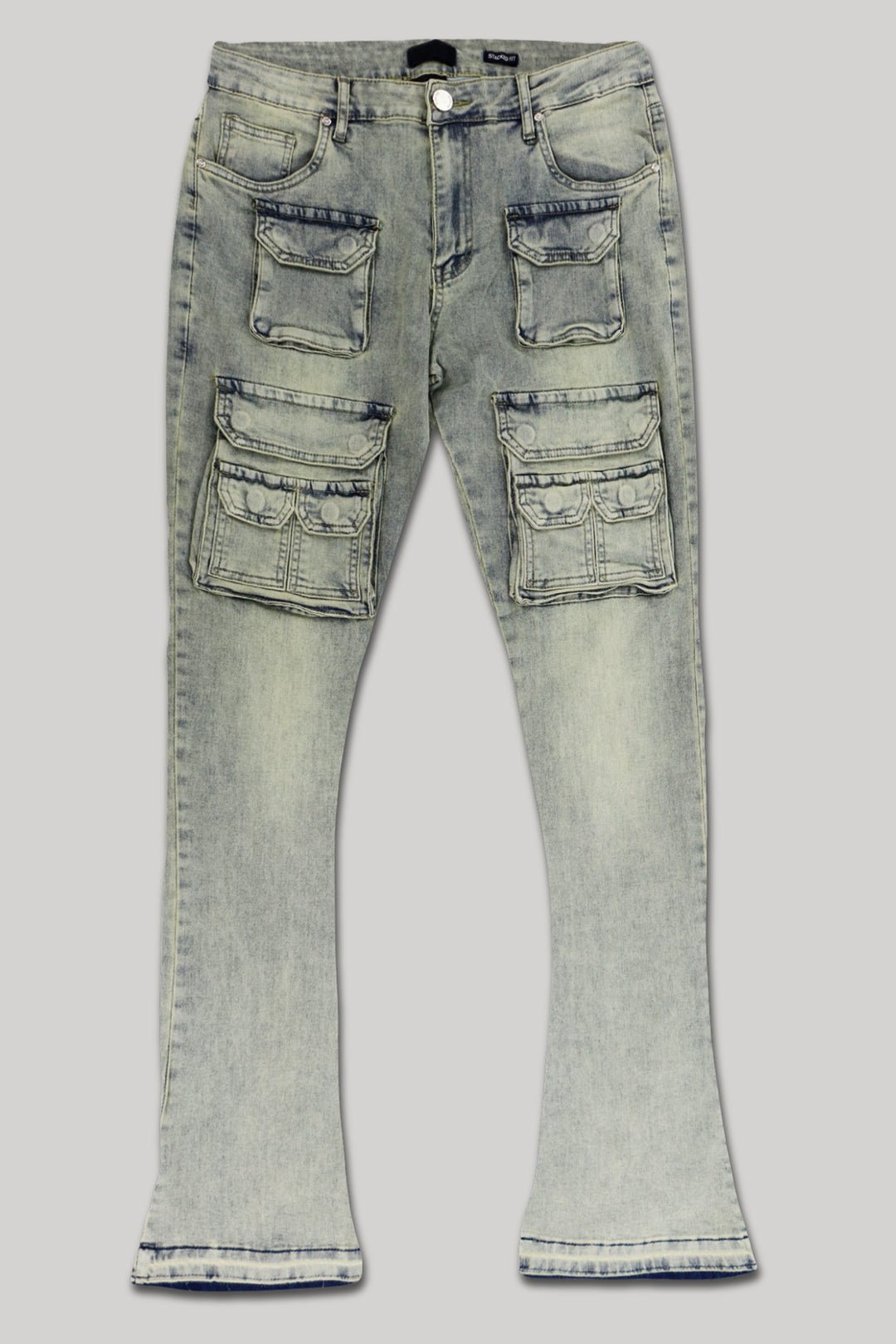 Dropcut Stacked Denim (Dirty Vintage) (M8525D)