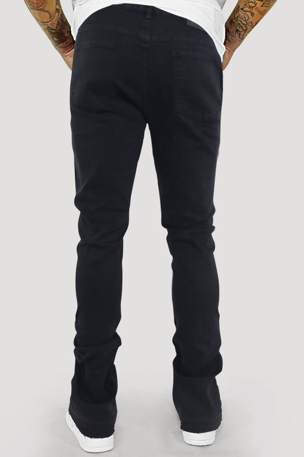 Dropcut Stacked Denim (Jet Black) (M8525D)
