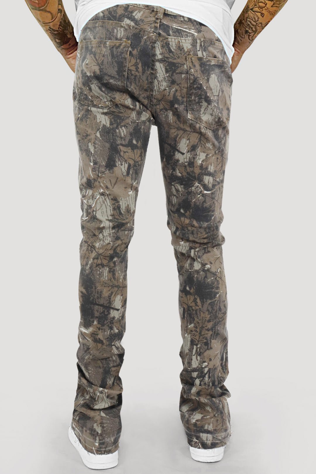 Dropcut Stacked Denim (Khakiwood Camo) (M8525D)