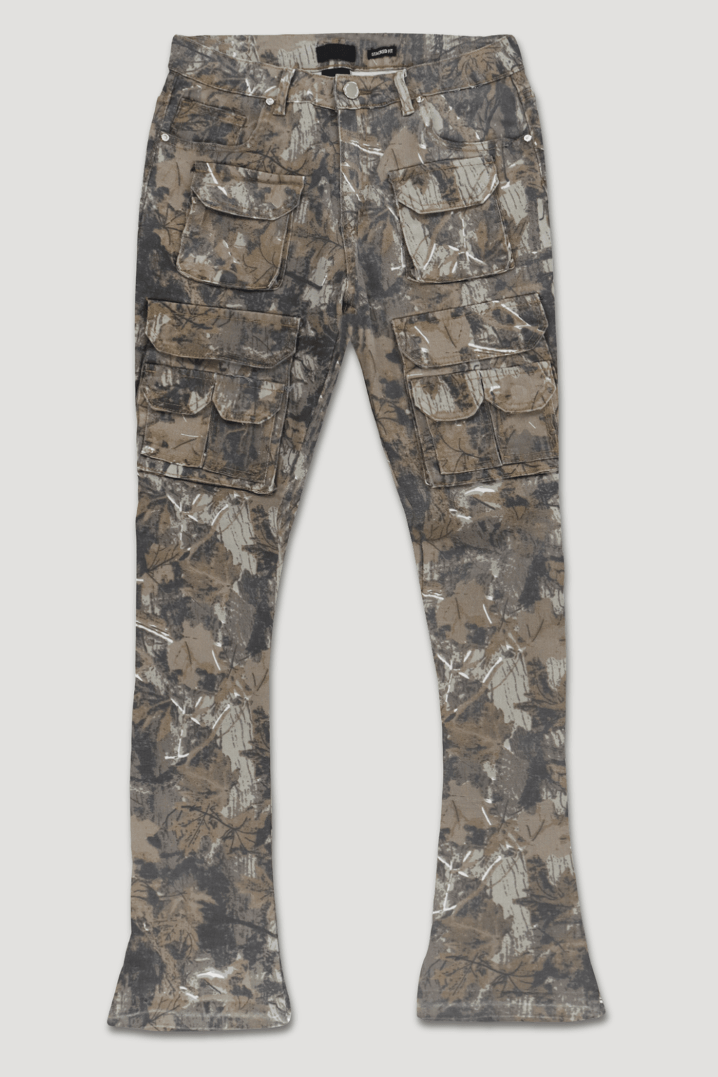 Dropcut Stacked Denim (Khakiwood Camo) (M8525D)