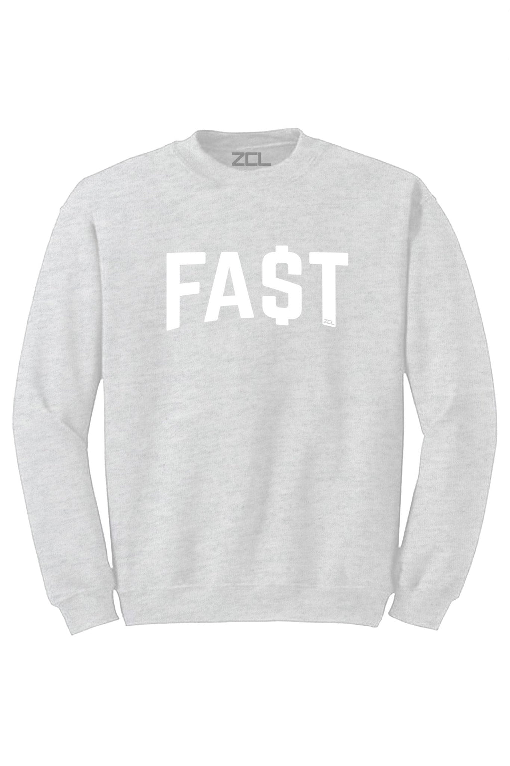 Fa$t Money Crewneck Sweatshirt (White Logo)