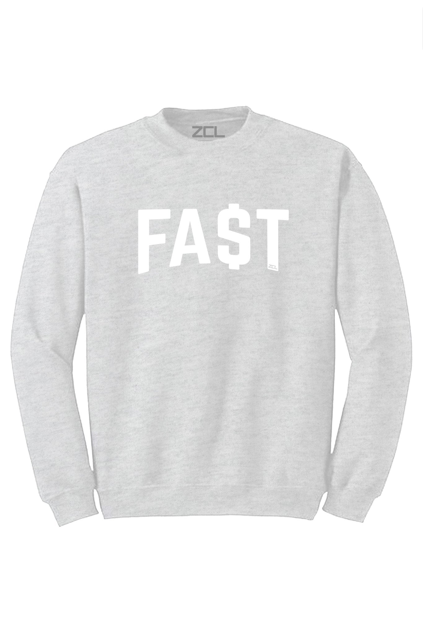 Fa$t Money Crewneck Sweatshirt (White Logo)