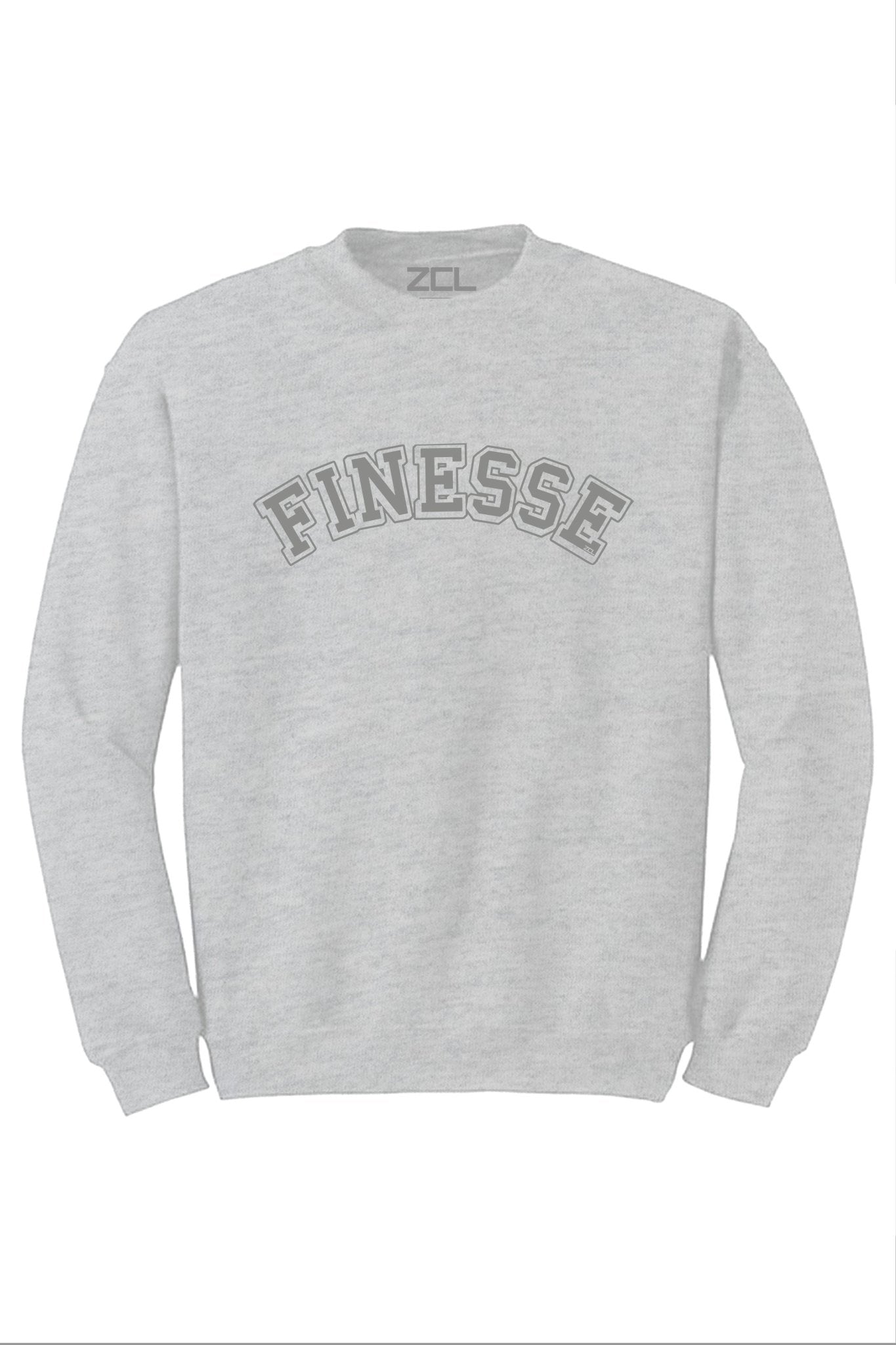 Finesse Crewneck Sweatshirt (Grey Logo)