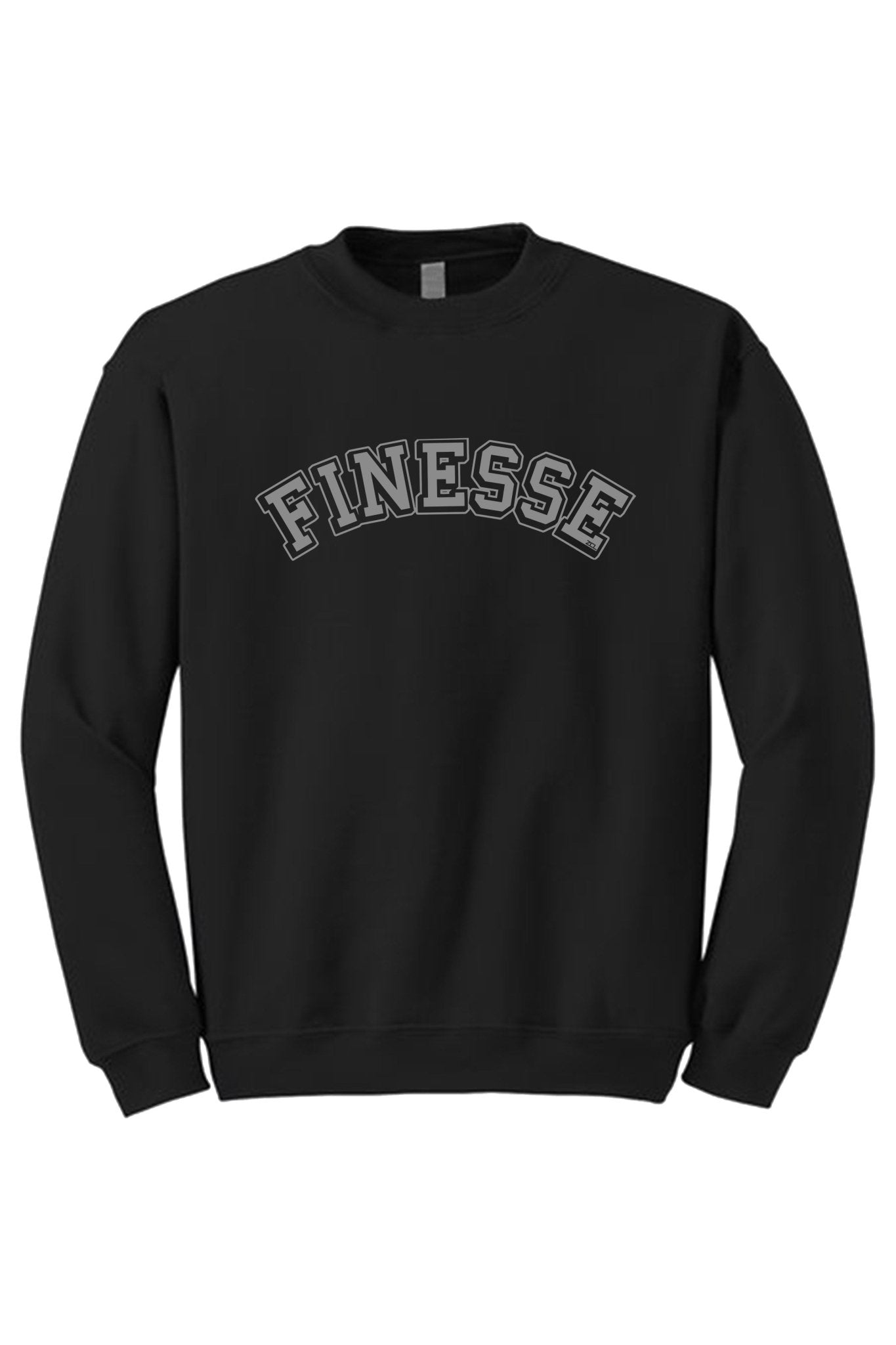 Finesse Crewneck Sweatshirt (Grey Logo)