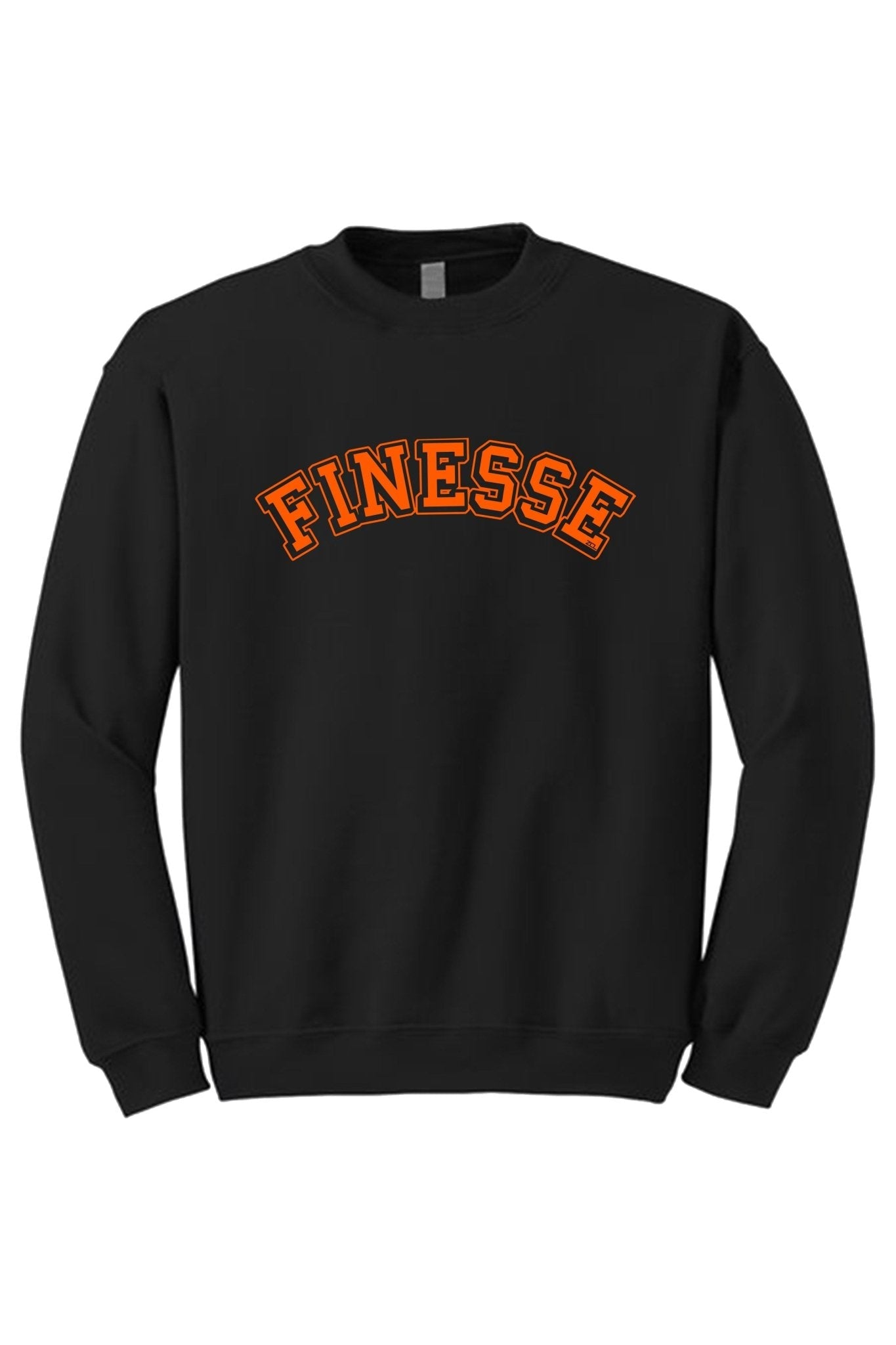 Finesse Crewneck Sweatshirt (Orange Logo)