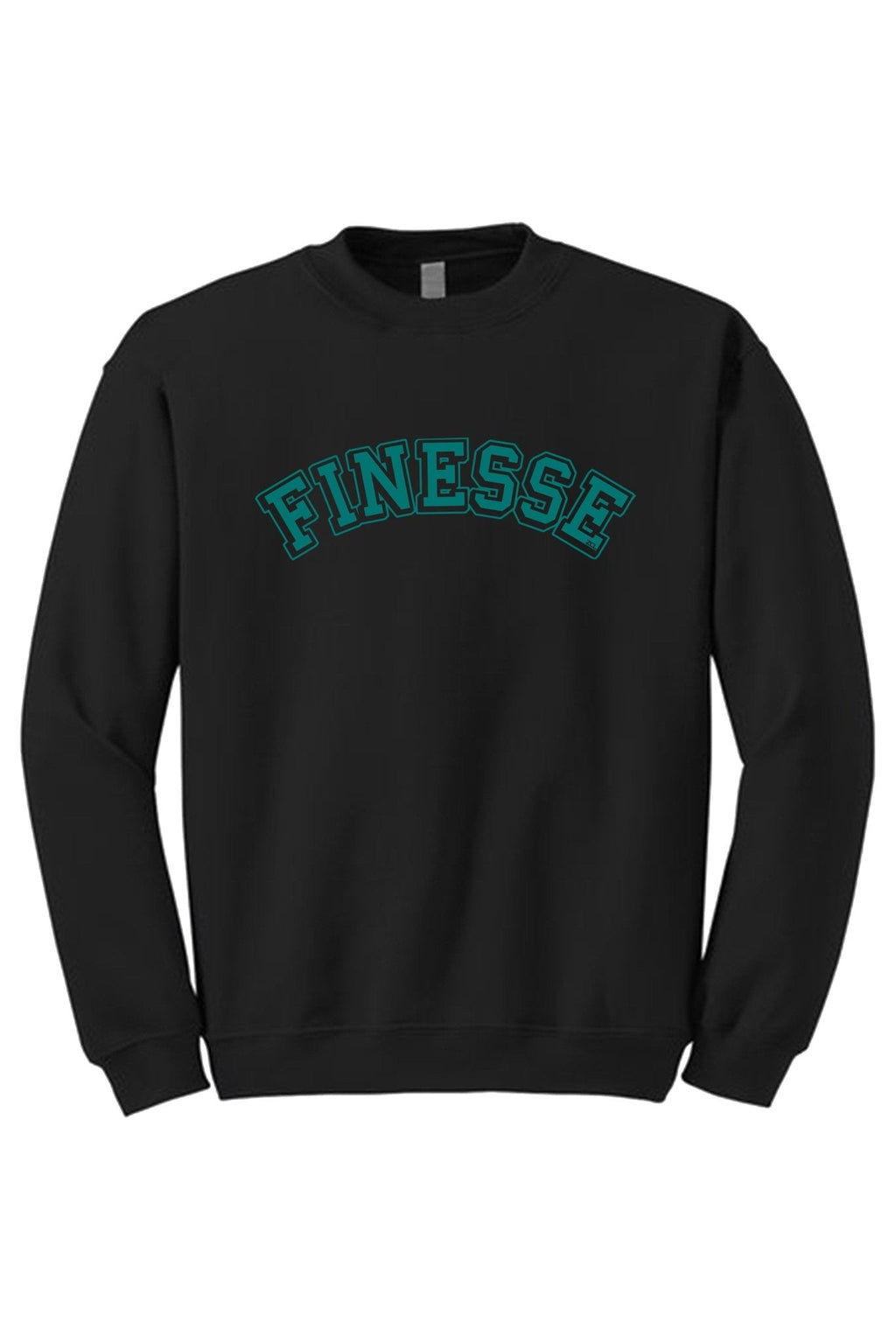 Finesse Crewneck Sweatshirt (Teal Logo)