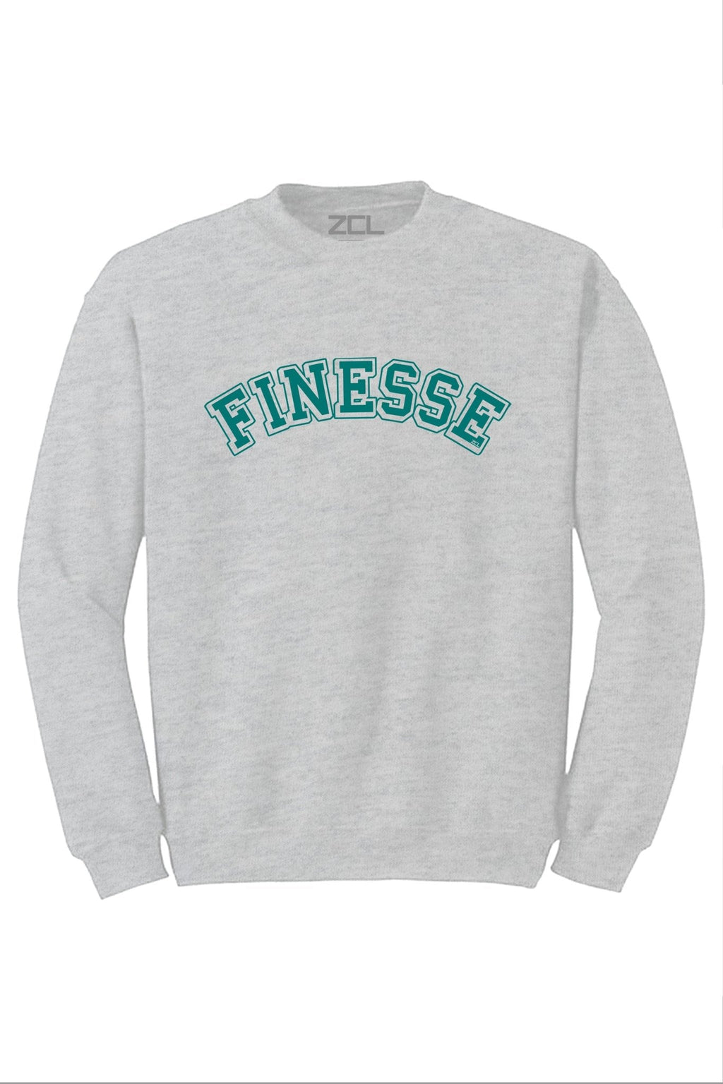 Finesse Crewneck Sweatshirt (Teal Logo)
