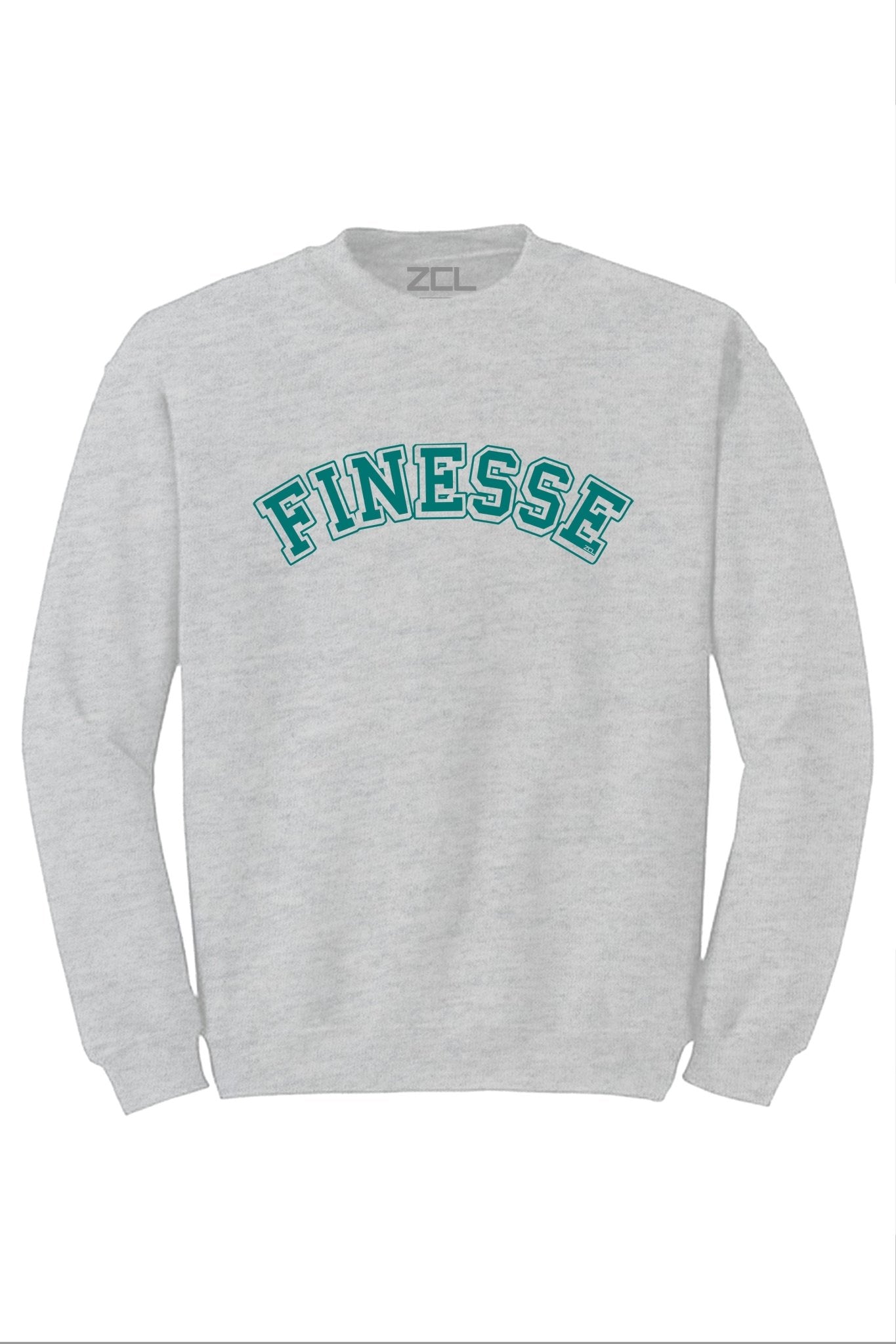 Finesse Crewneck Sweatshirt (Teal Logo)