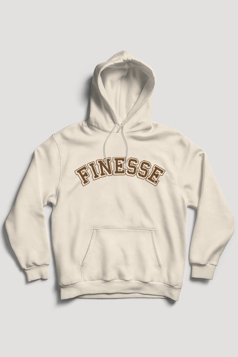Finesse Hoodie (Brown Logo)