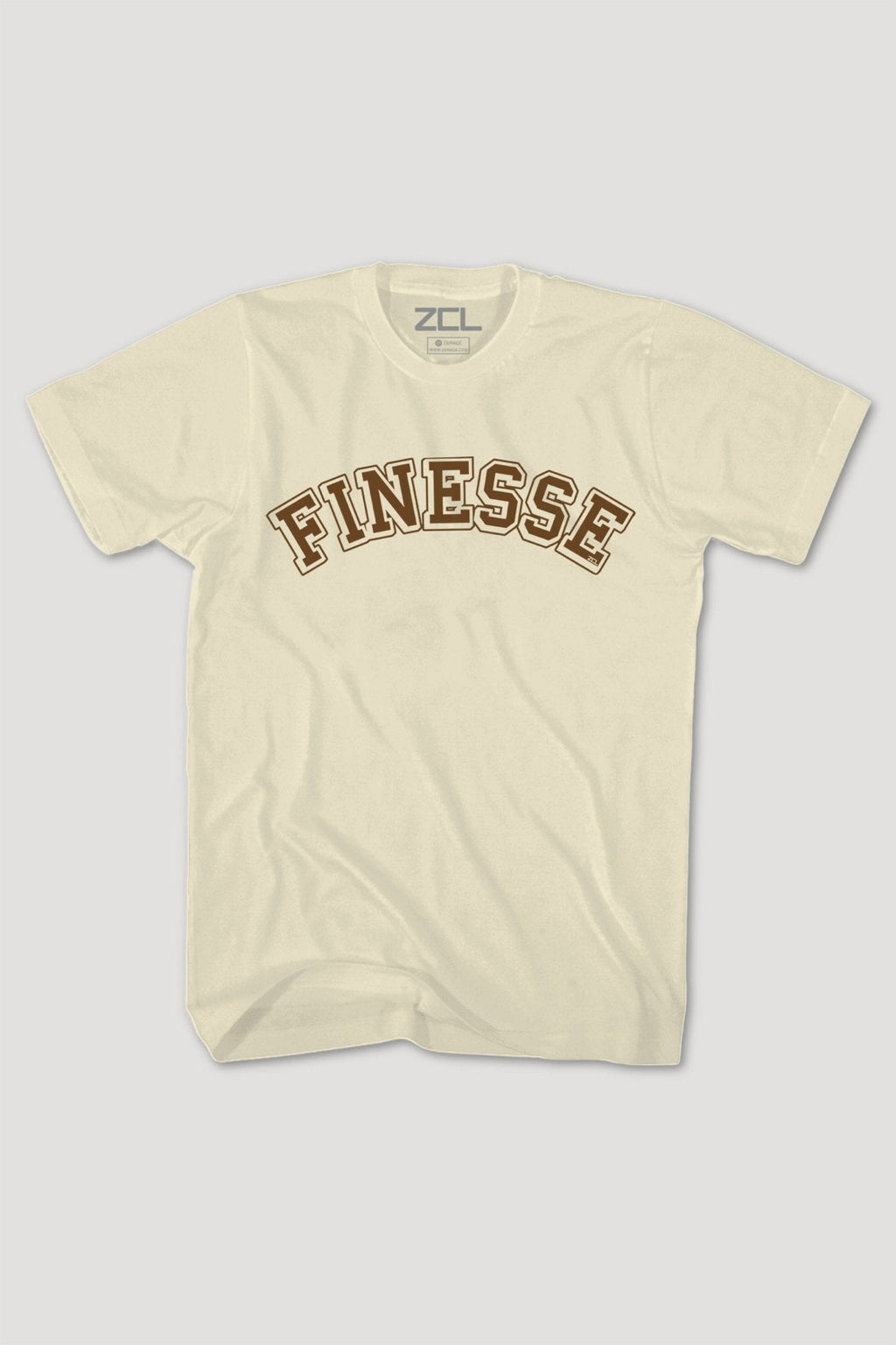 Finesse Tee (Brown Logo)
