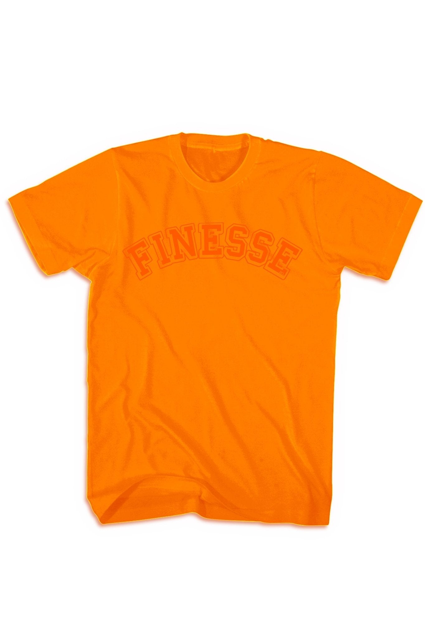 Finesse Tee (Orange Logo)