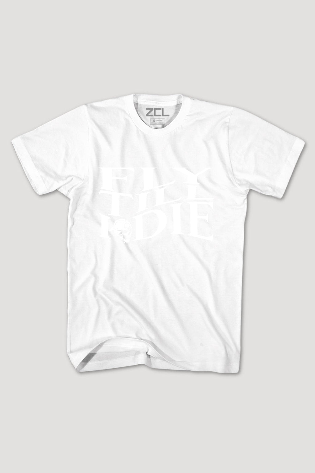 Fly Till I Die Tee (White Logo)