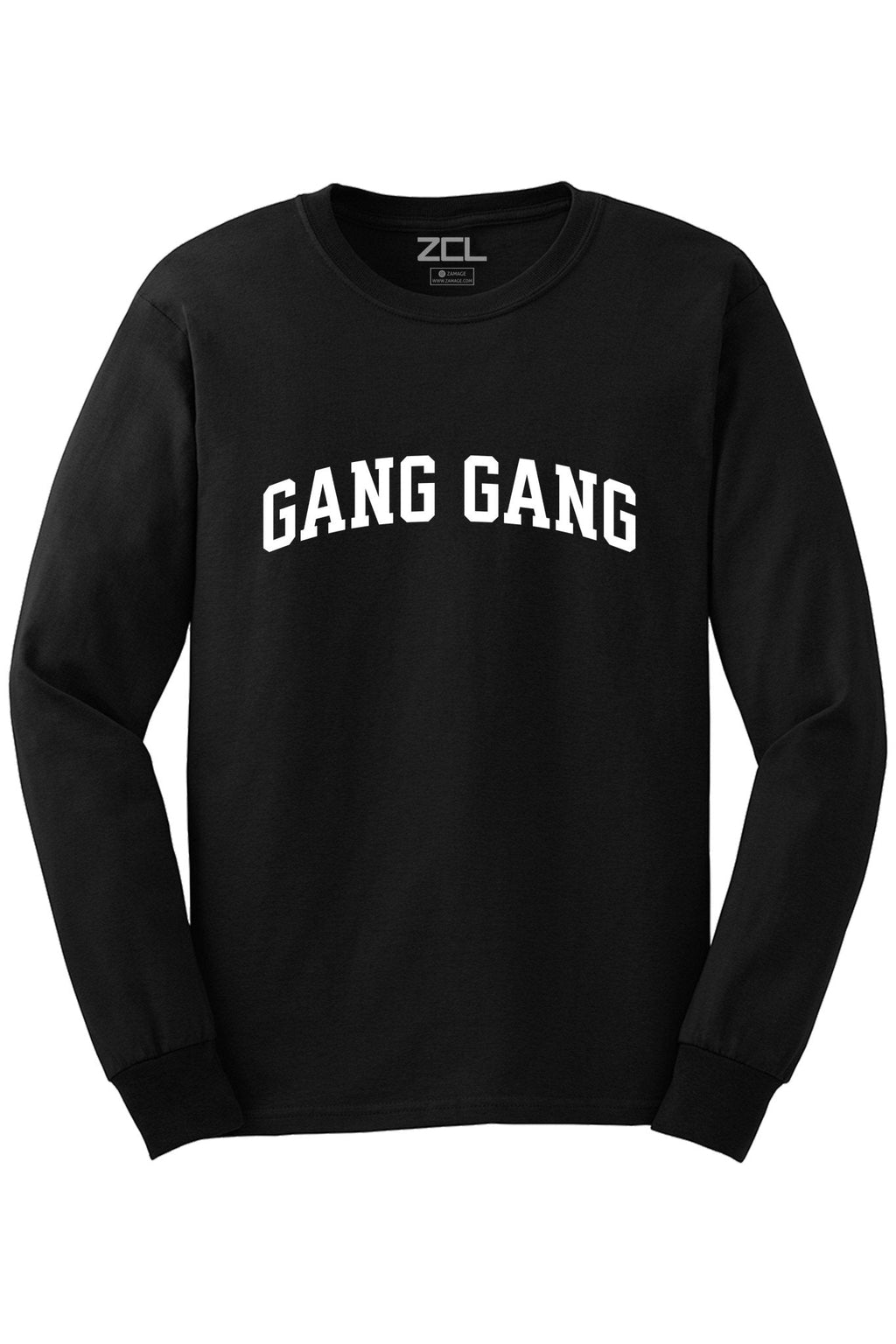 Gang Gang Long Sleeve Tee (White Logo)