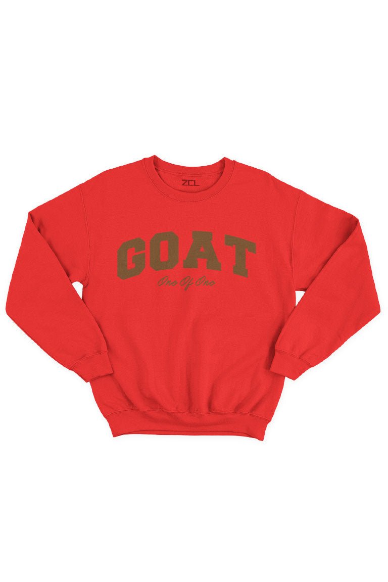 Goat Crewneck Sweatshirt (Brown Logo)