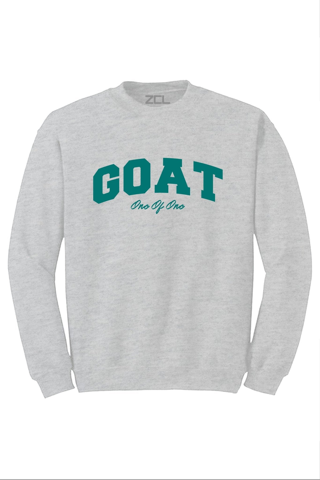 Goat Crewneck Sweatshirt (Teal Logo)