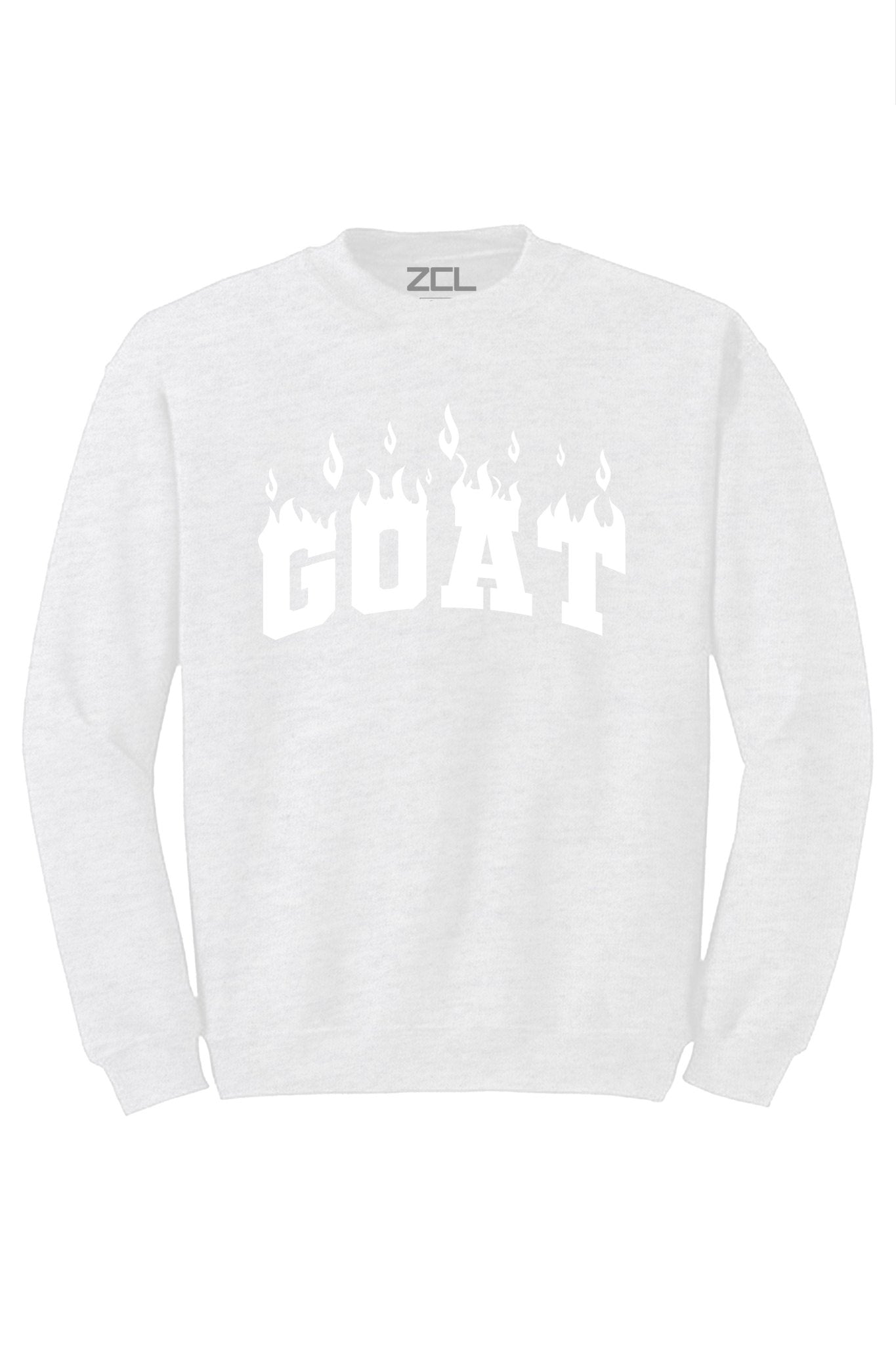 Goat Flame Crewneck Sweatshirt (White Logo)