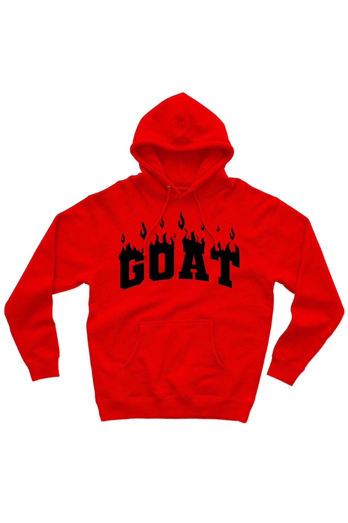 Goat Flame Hoodie (Black Logo)