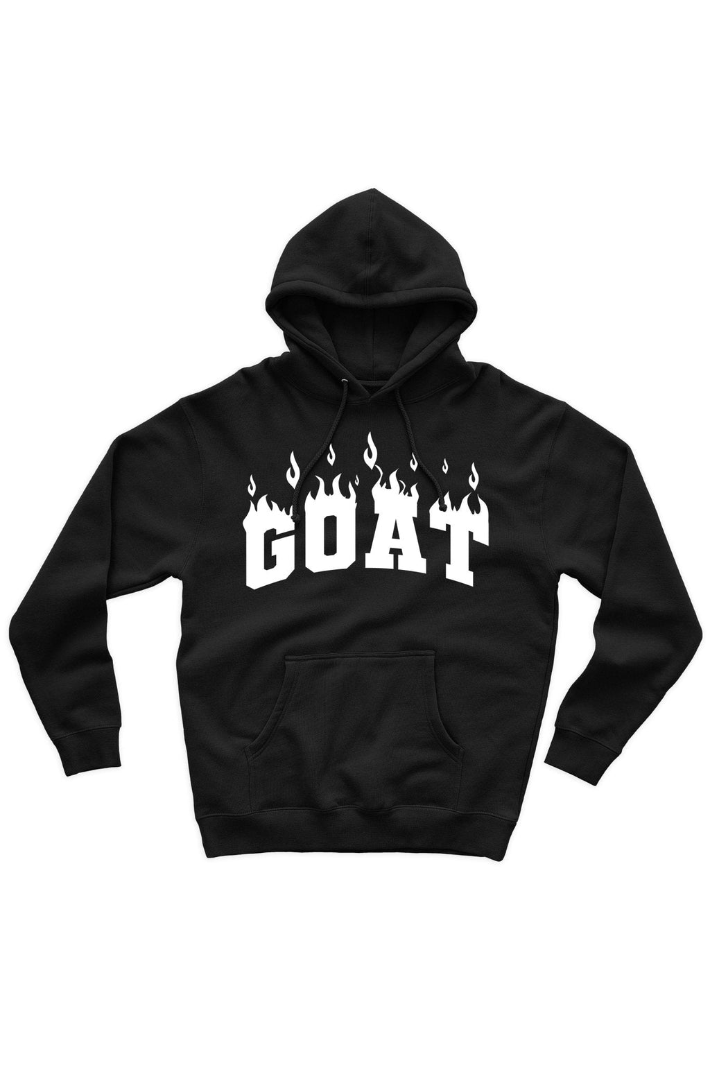 Goat Flame Hoodie (White Logo)