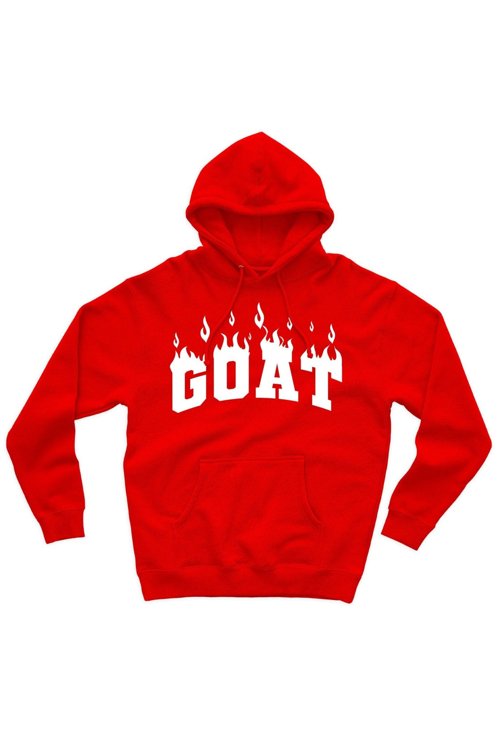 Goat Flame Hoodie (White Logo)