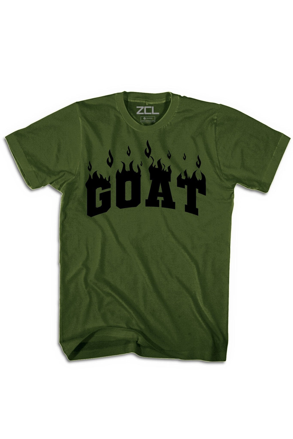 Goat Flame Tee (Black Logo)