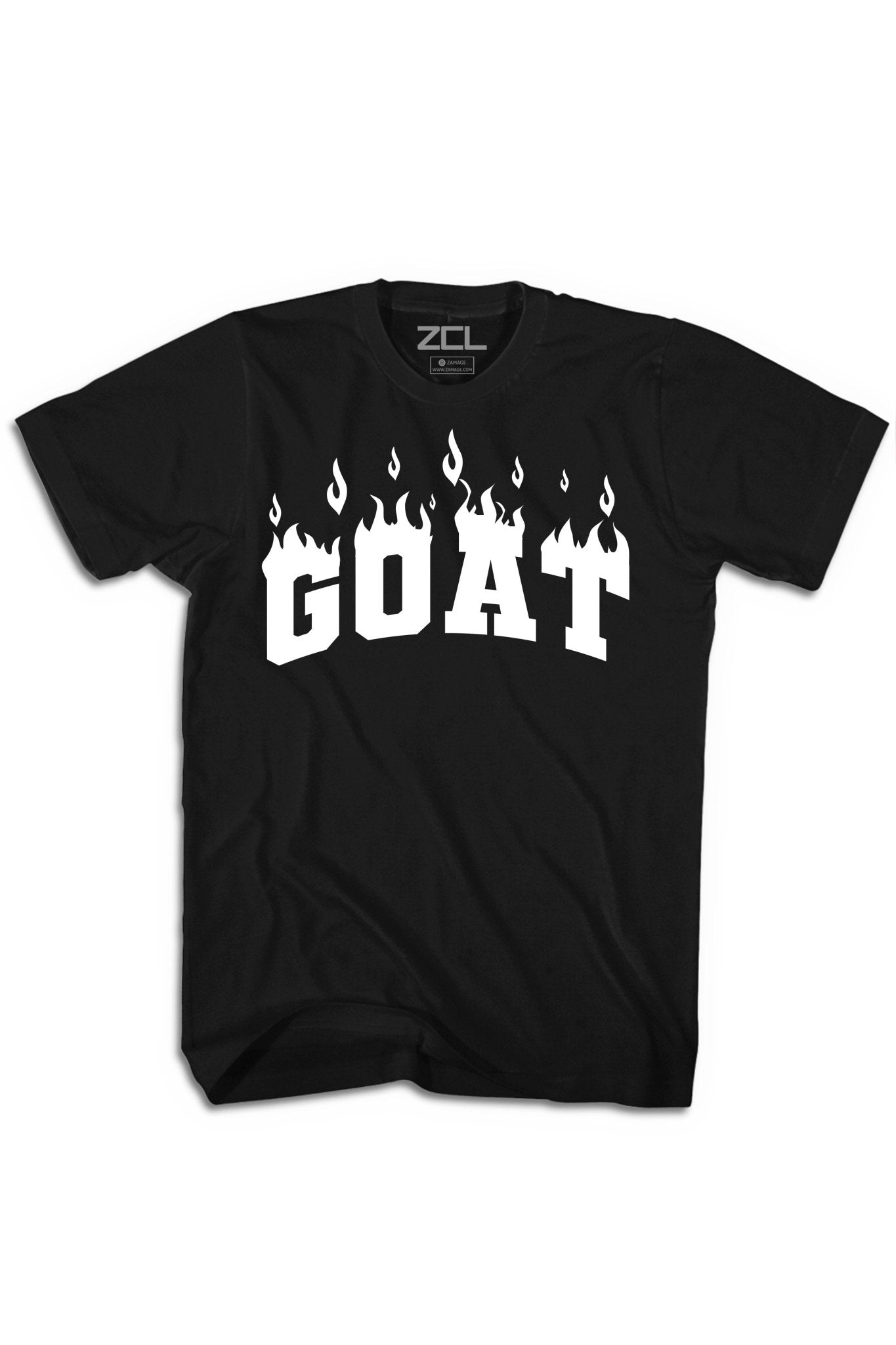 Goat Flame Tee (White Logo)