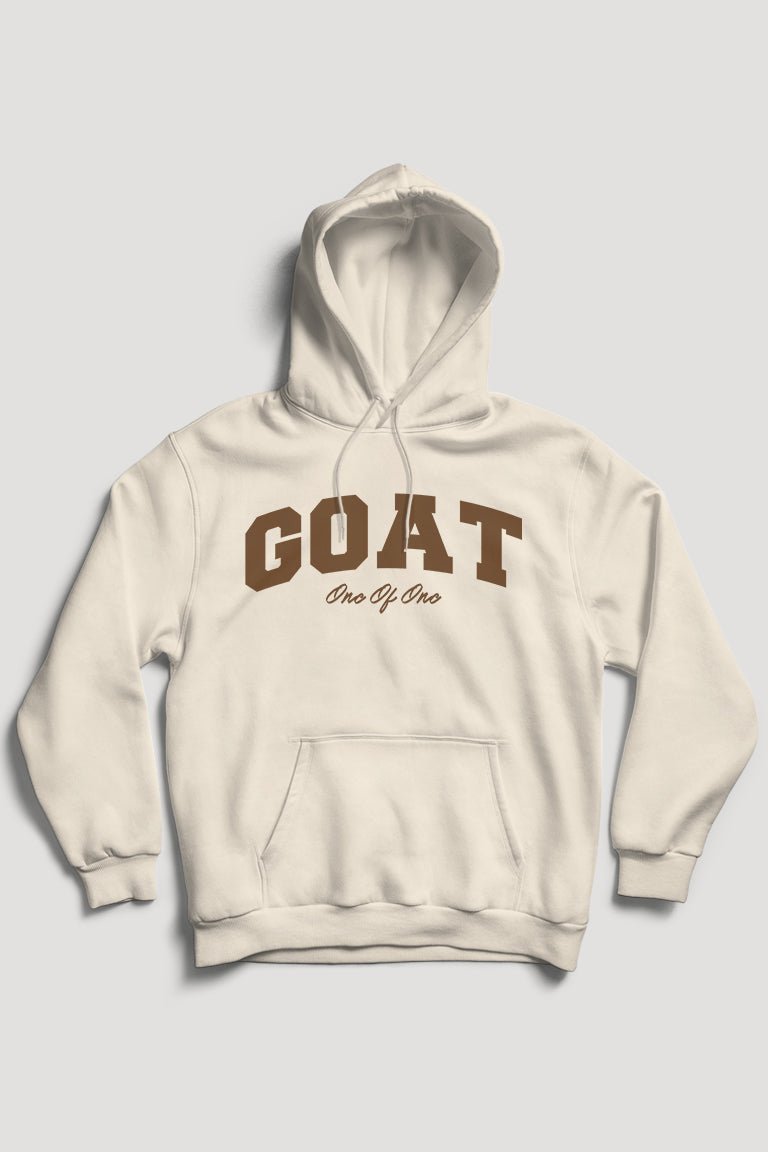 Goat Hoodie (Brown Logo)