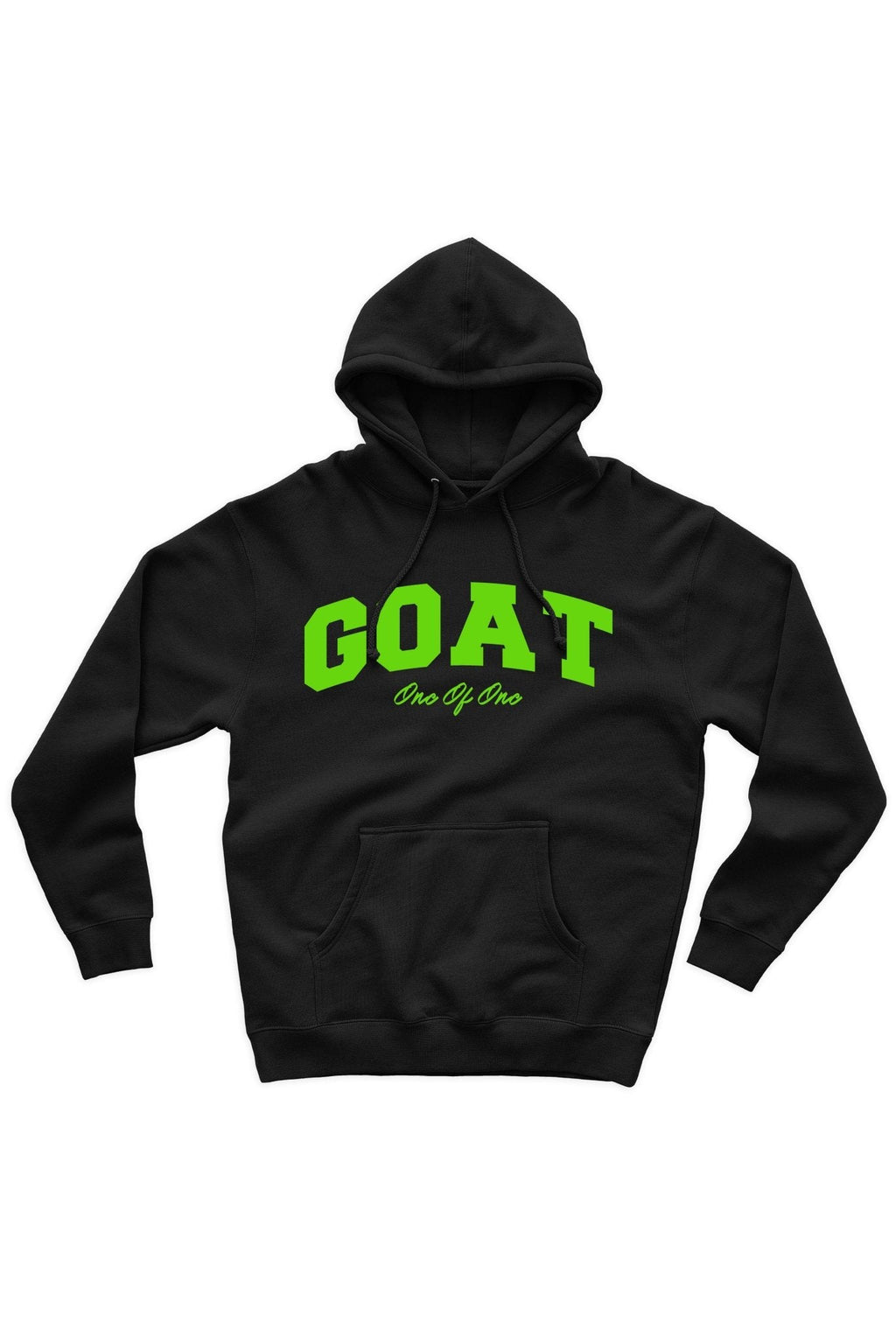 Goat Hoodie (Lime Green Logo)