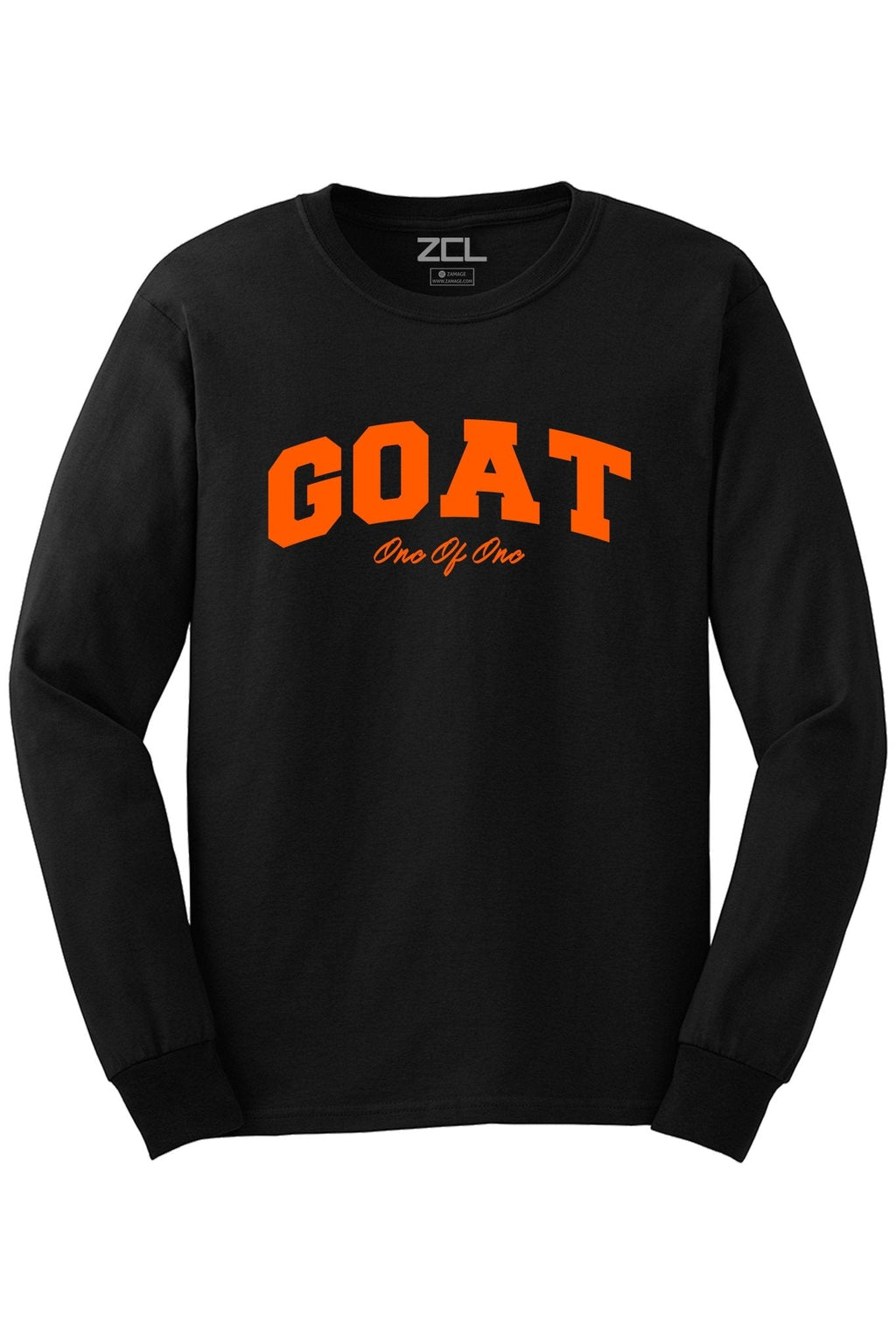 Goat Long Sleeve Tee (Orange Logo)