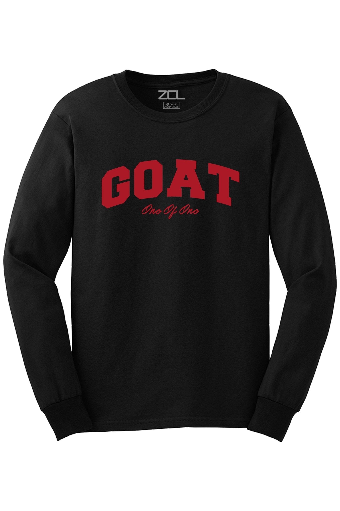 Goat Long Sleeve Tee (Red Logo)