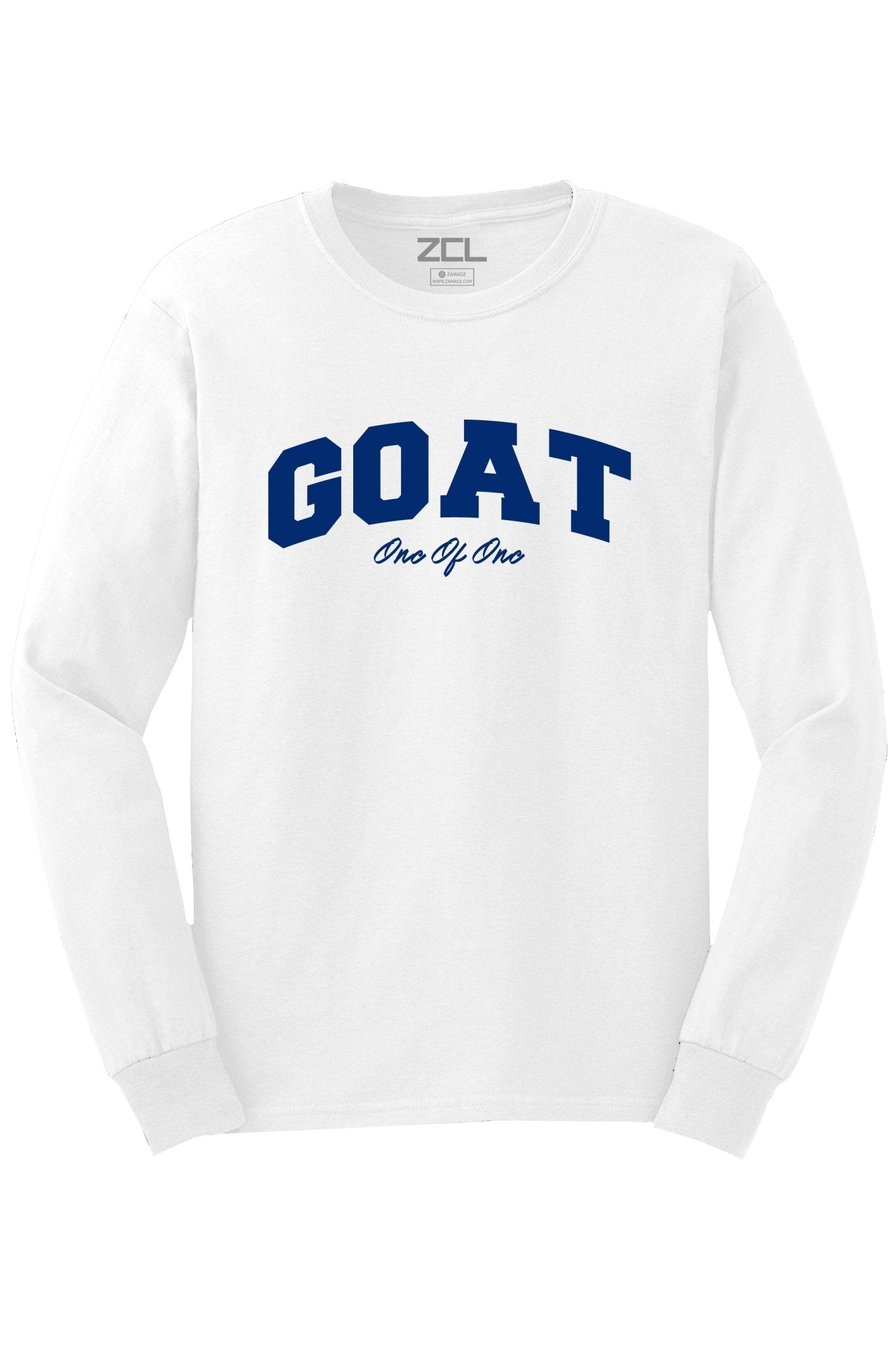 Goat Long Sleeve Tee (Royal Logo)