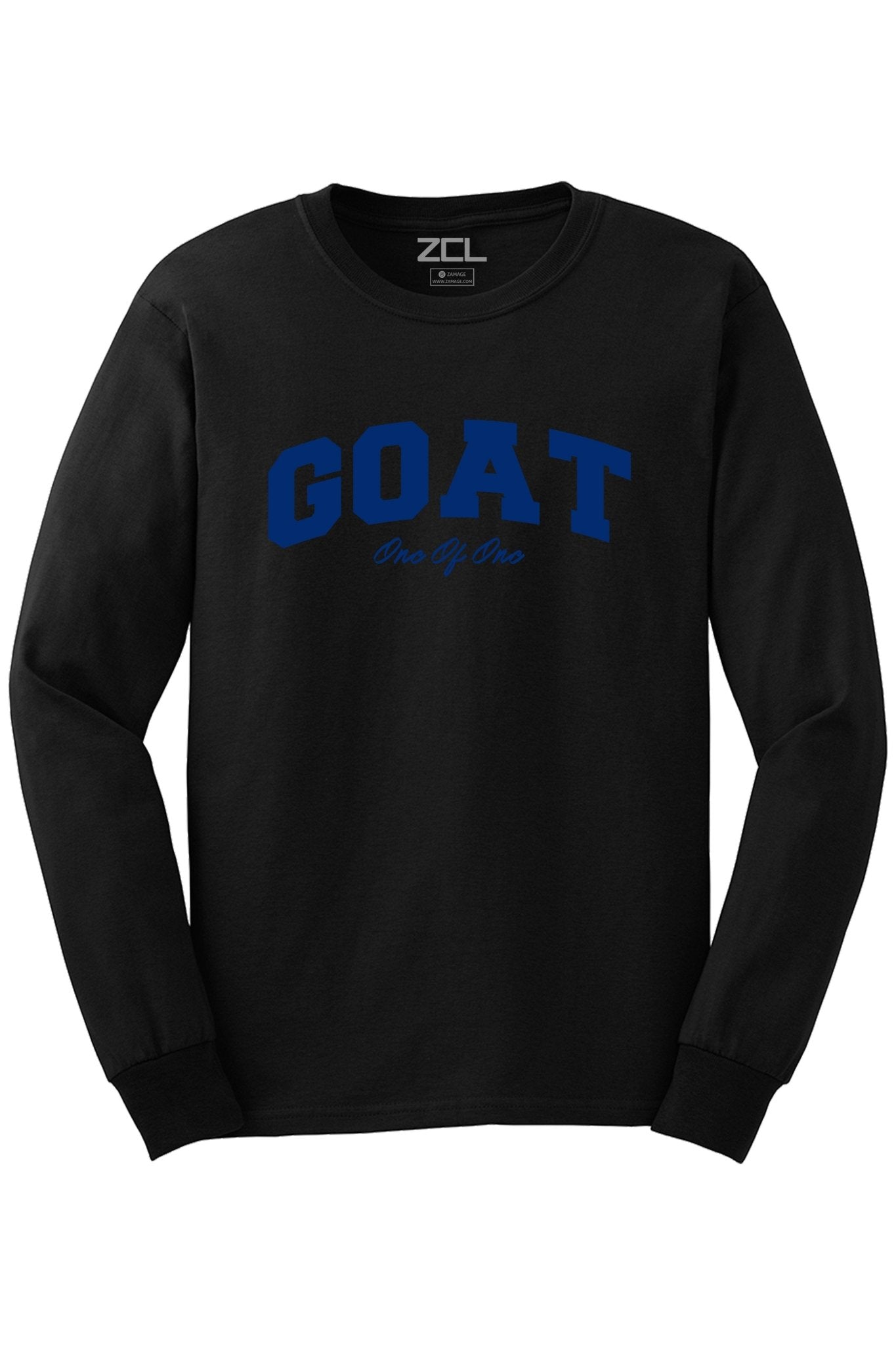 Goat Long Sleeve Tee (Royal Logo)
