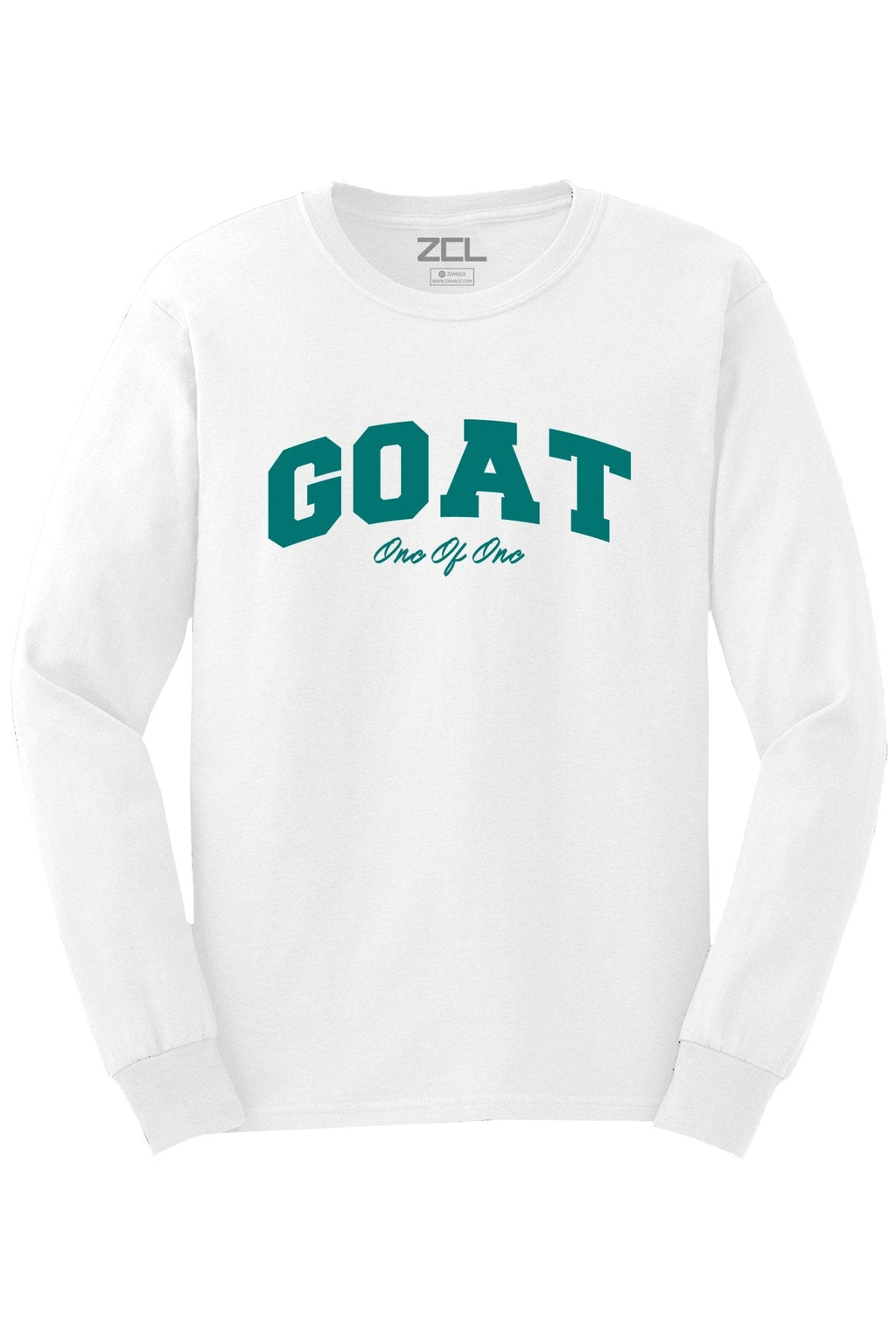 Goat Long Sleeve Tee (Teal Logo)