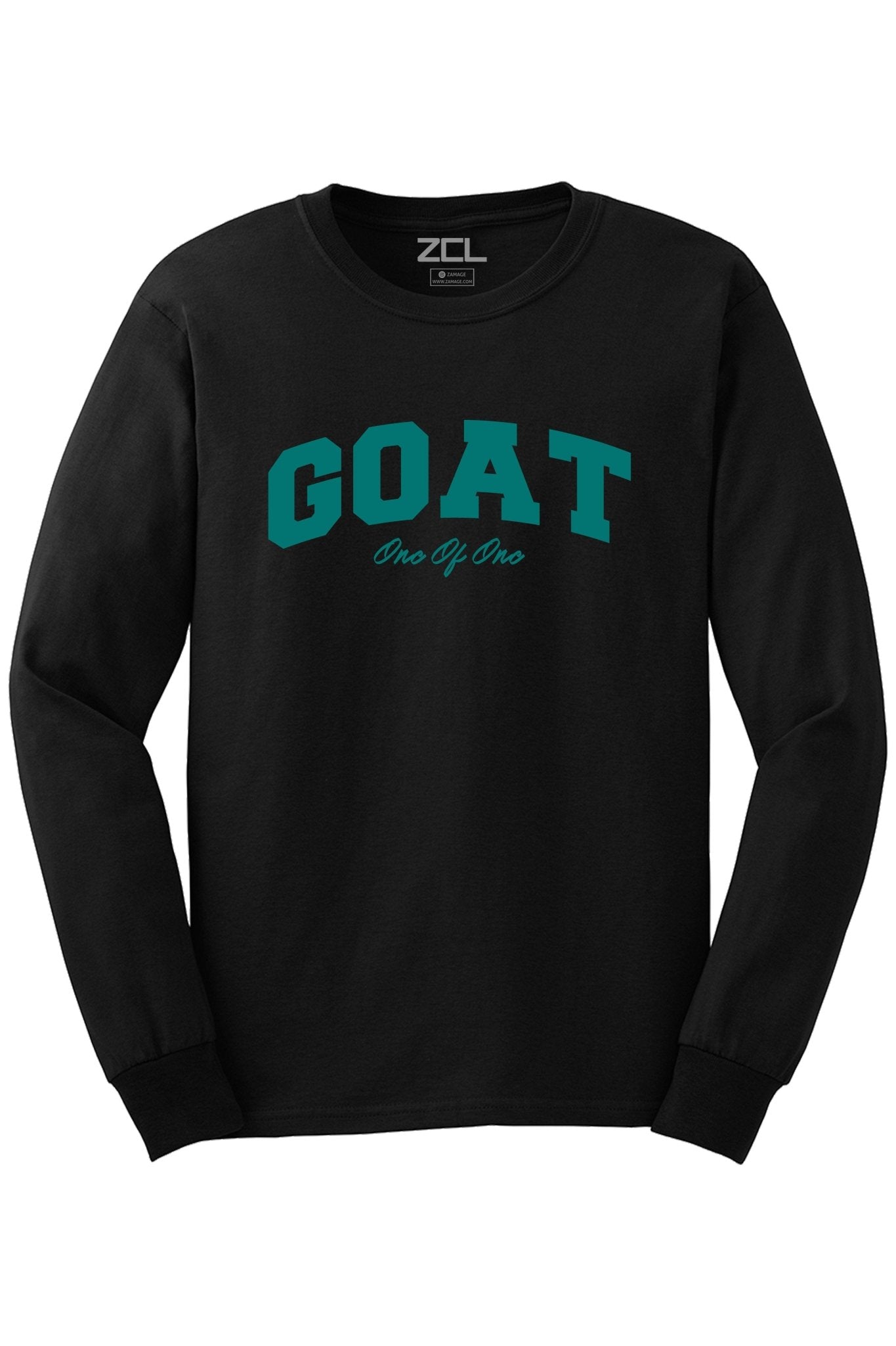 Goat Long Sleeve Tee (Teal Logo)