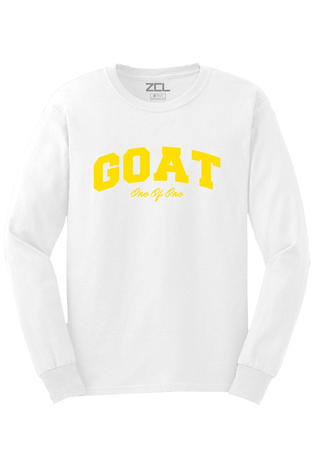 Goat Long Sleeve Tee (Yellow Logo)