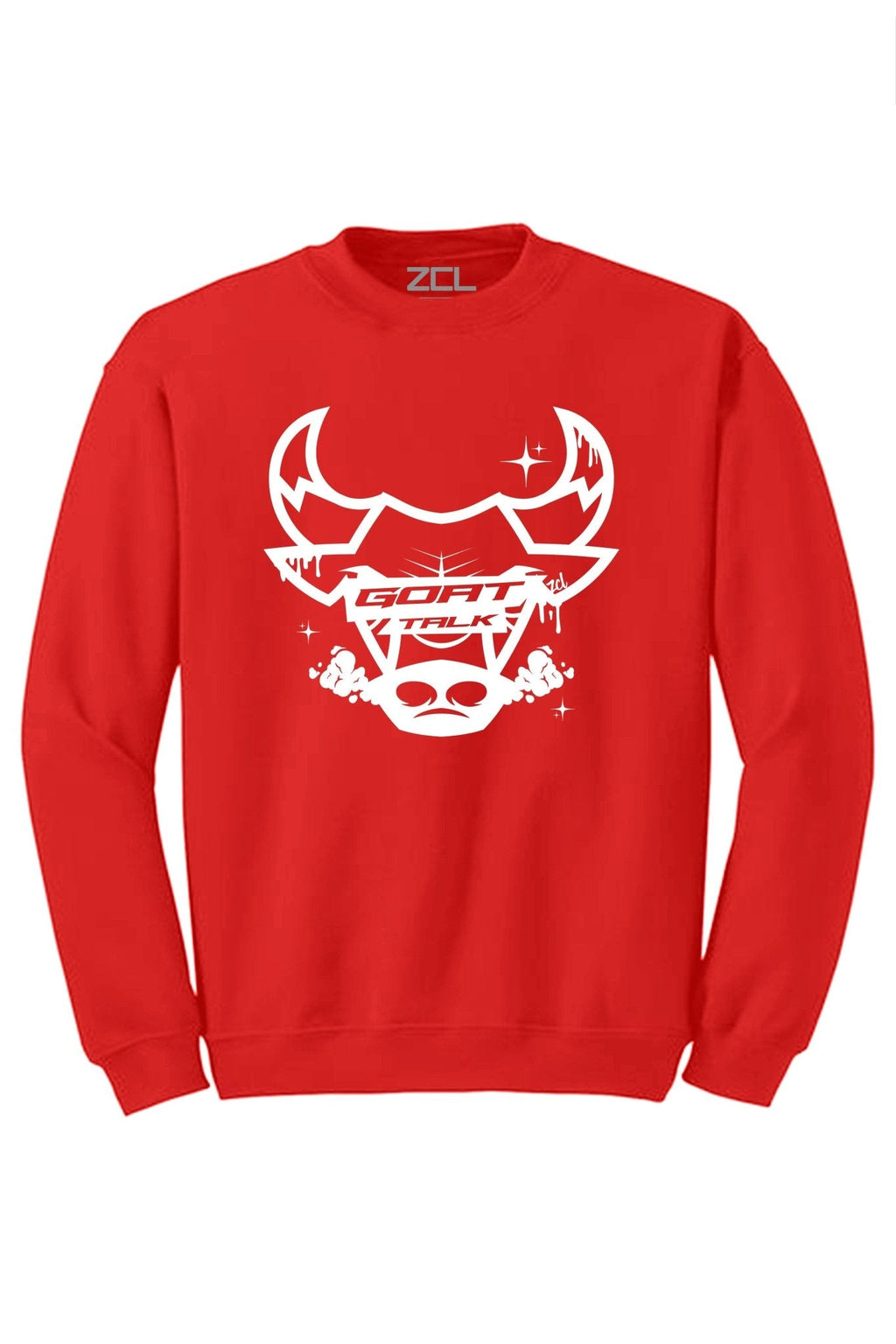 Goat Talk Crewneck Sweatshirt (White Logo)