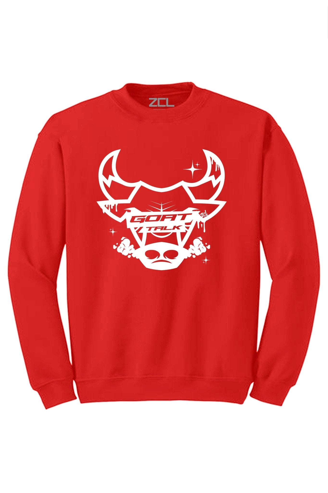 Goat Talk Crewneck Sweatshirt (White Logo)