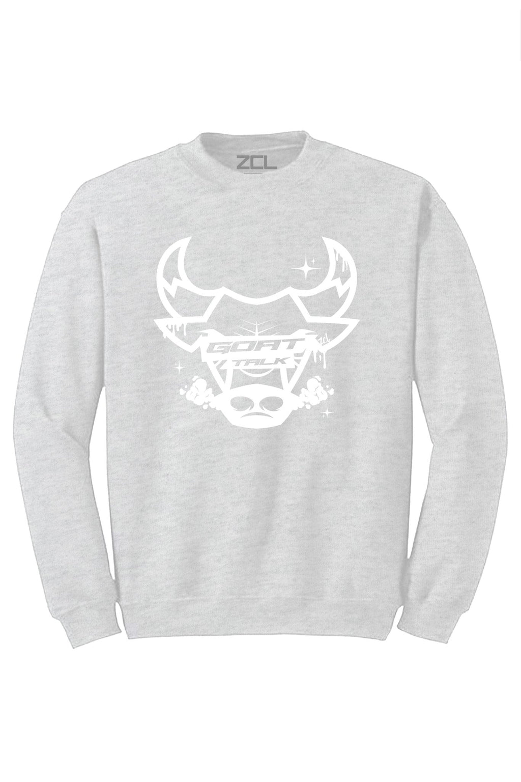 Goat Talk Crewneck Sweatshirt (White Logo)