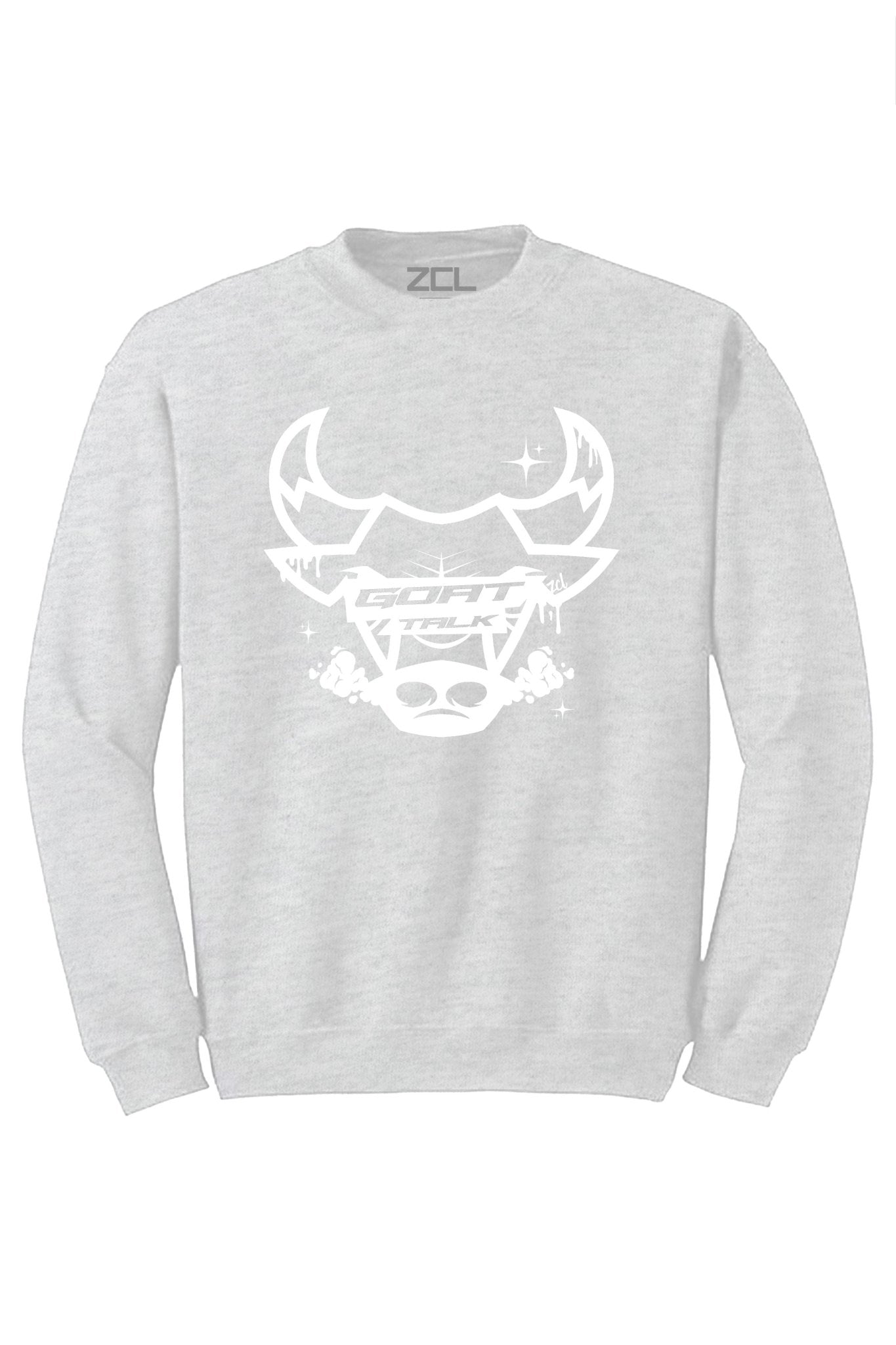 Goat Talk Crewneck Sweatshirt (White Logo)