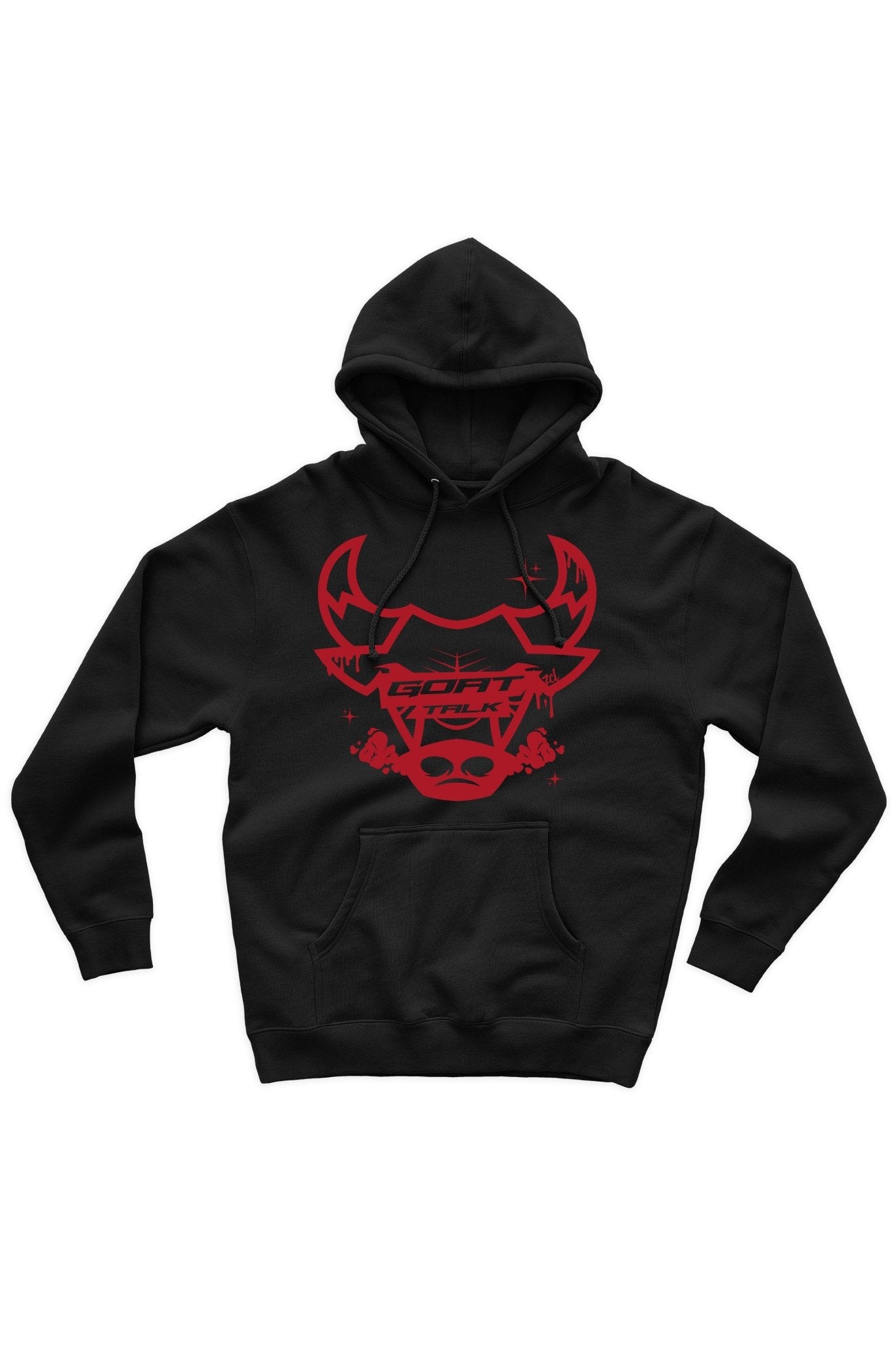 Goat Talk Hoodie (Red Logo)