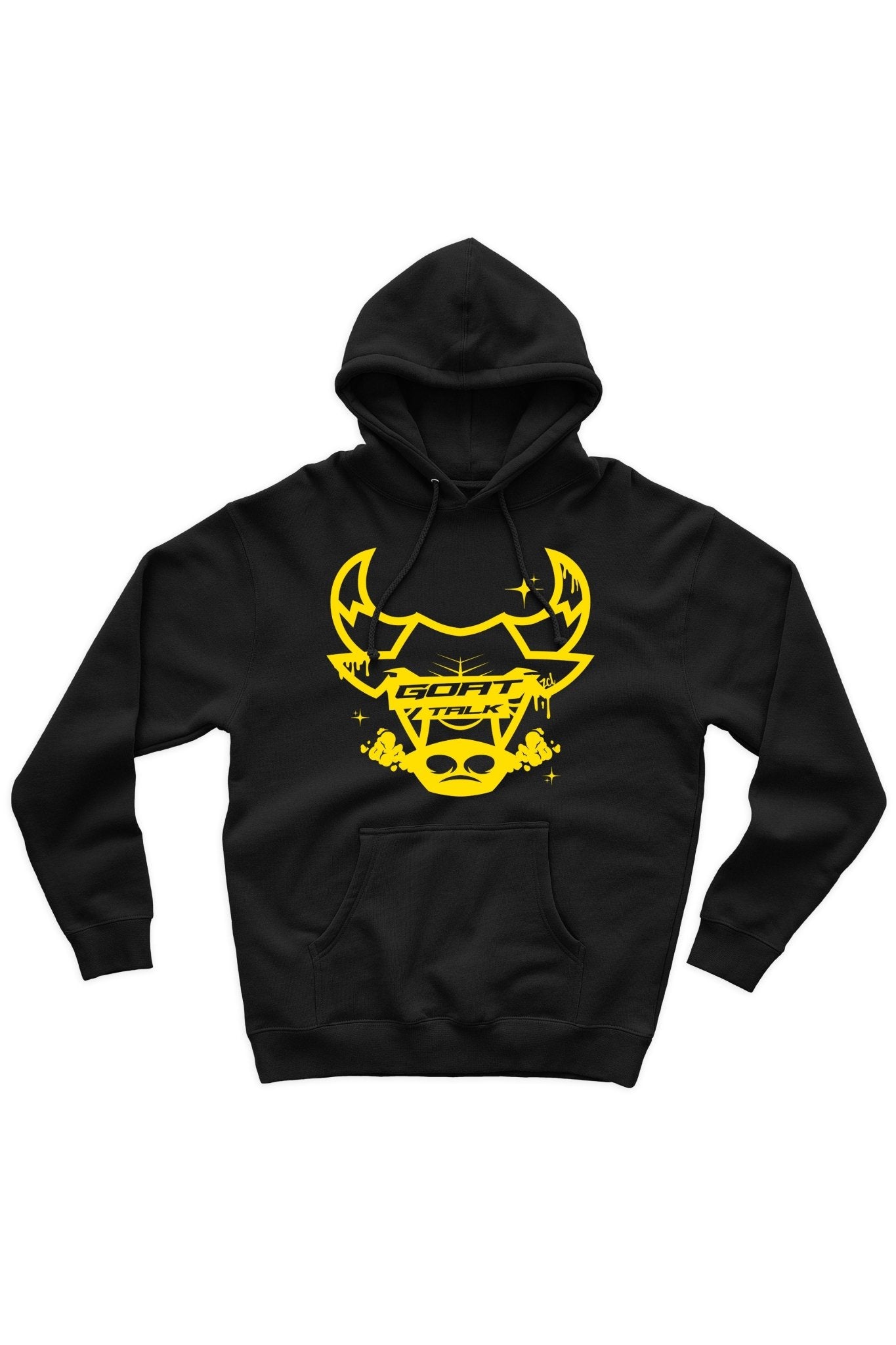 Goat Talk Hoodie (Yellow Logo)
