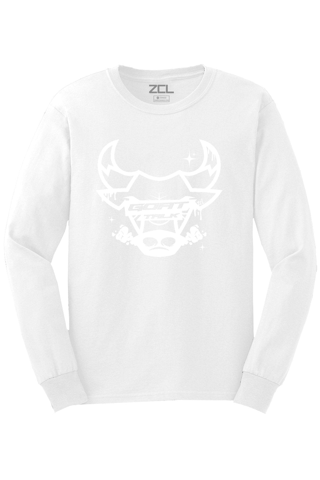 Goat Talk Long Sleeve Tee (White Logo)